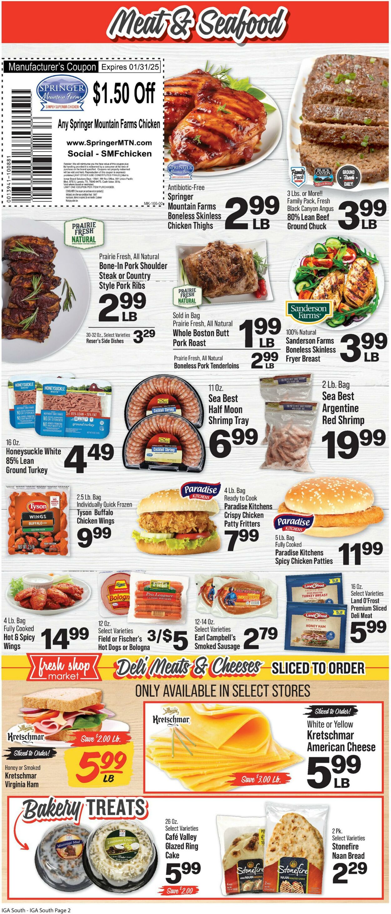 Weekly ad IGA 01/15/2025 - 01/21/2025