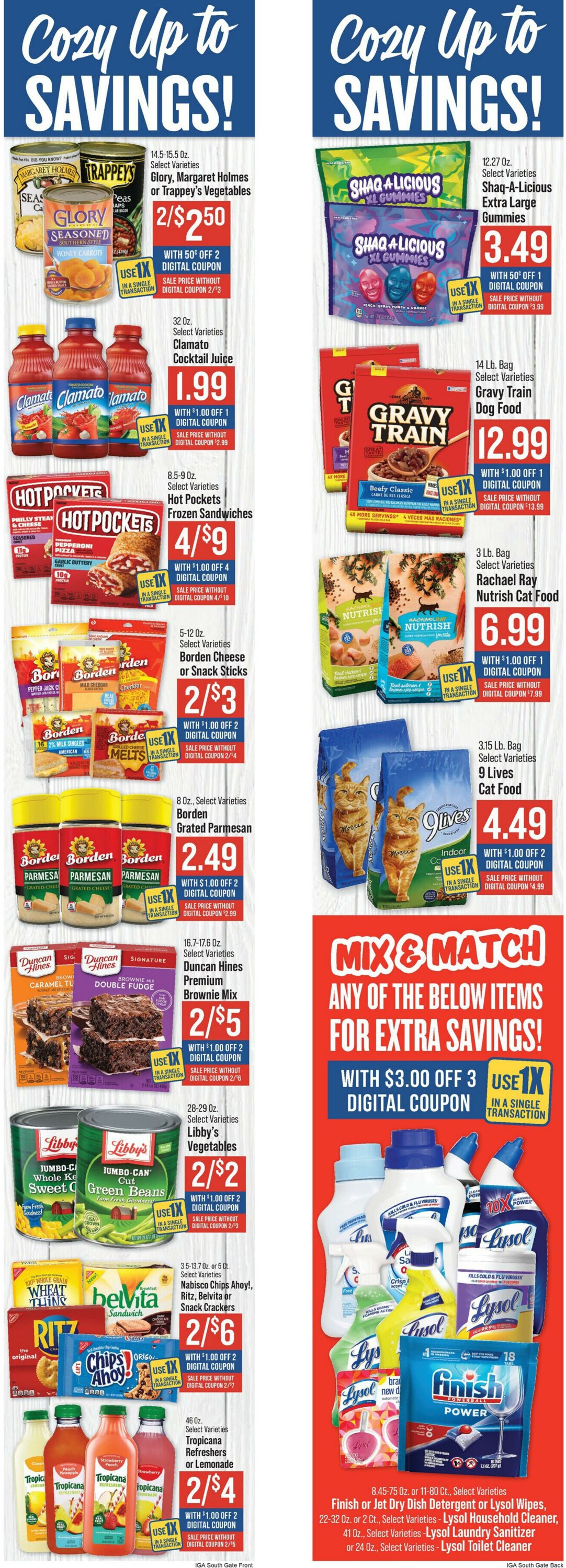 Weekly ad IGA 01/22/2025 - 01/28/2025