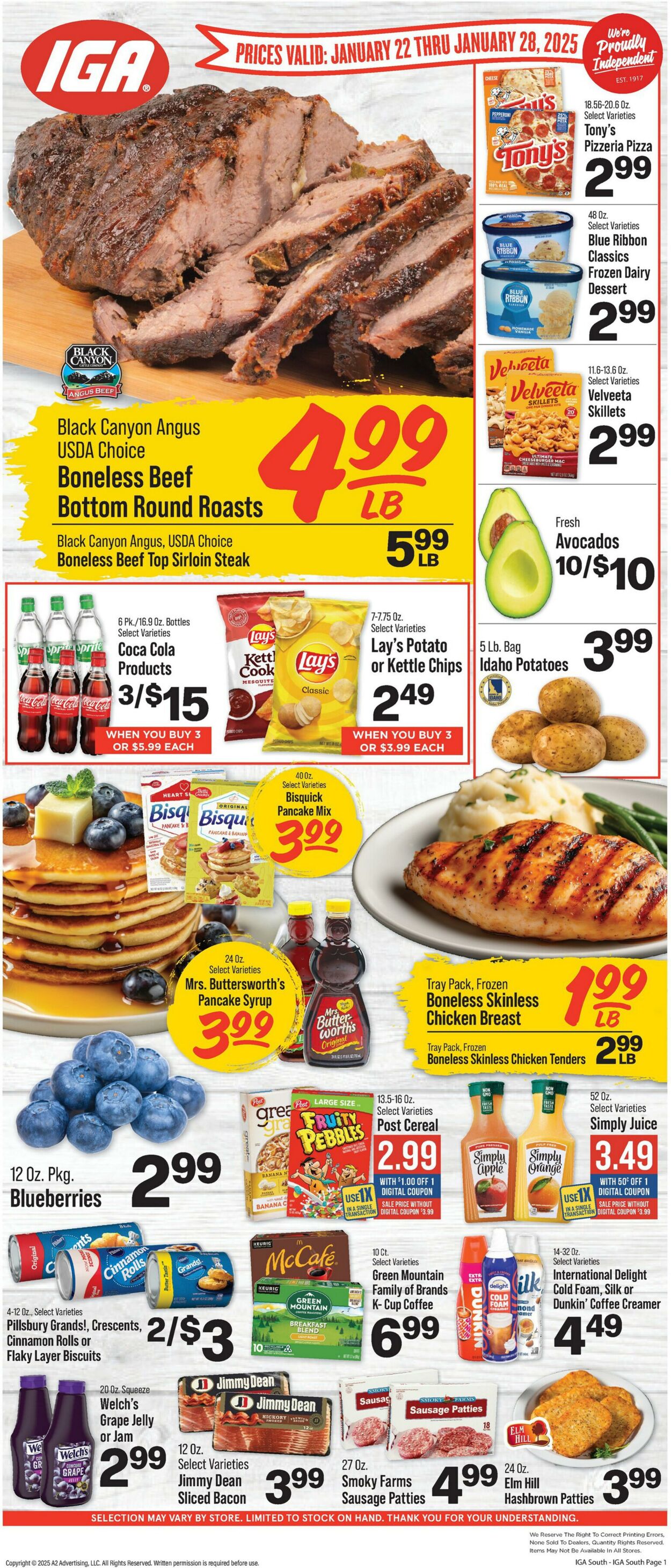 IGA Promotional weekly ads