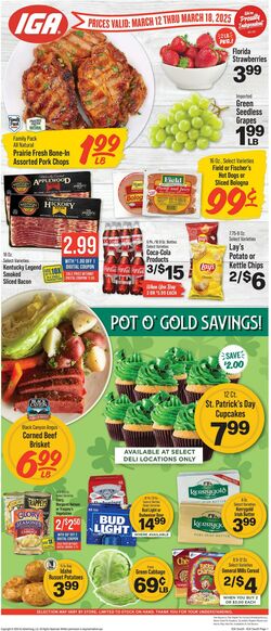 Weekly ad IGA 03/12/2025 - 03/18/2025