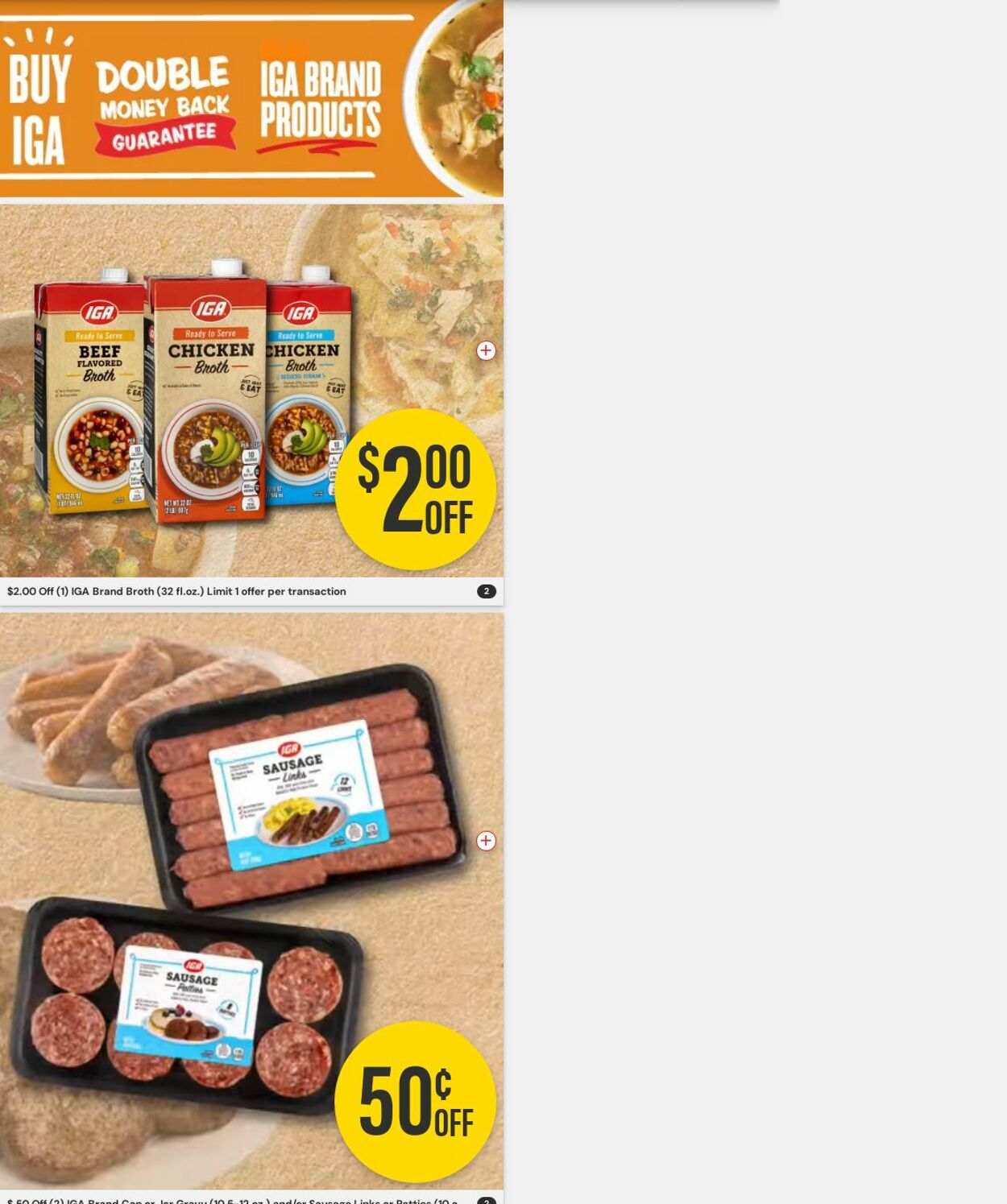 Weekly ad IGA 11/25/2024 - 12/01/2024