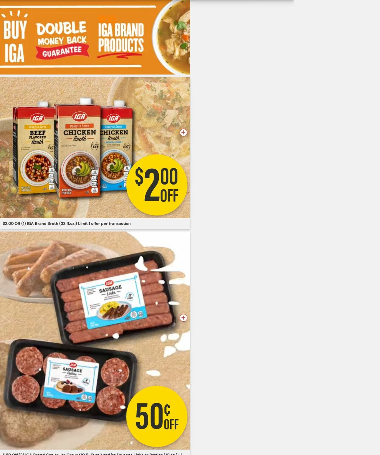 Weekly ad IGA 11/18/2024 - 11/24/2024