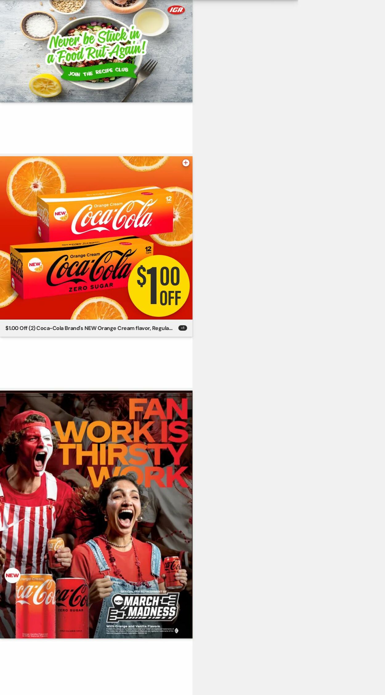 Weekly ad IGA 03/24/2025 - 03/30/2025