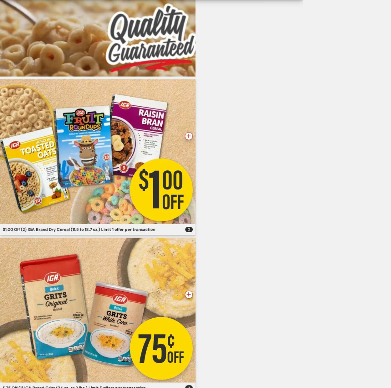 Weekly ad IGA 10/28/2024 - 11/03/2024