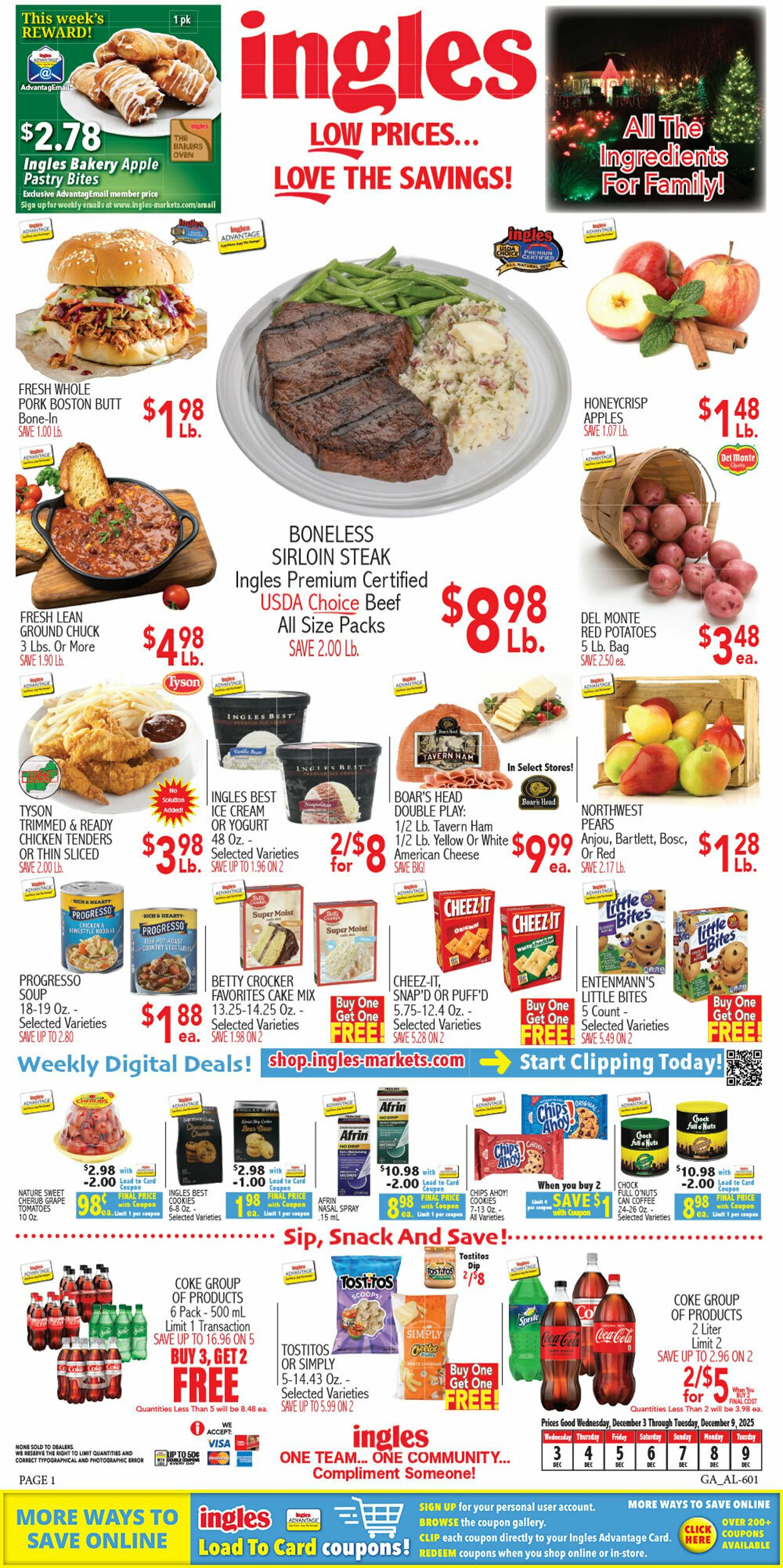 Weekly ad Ingles 12/03/2025 - 12/09/2025