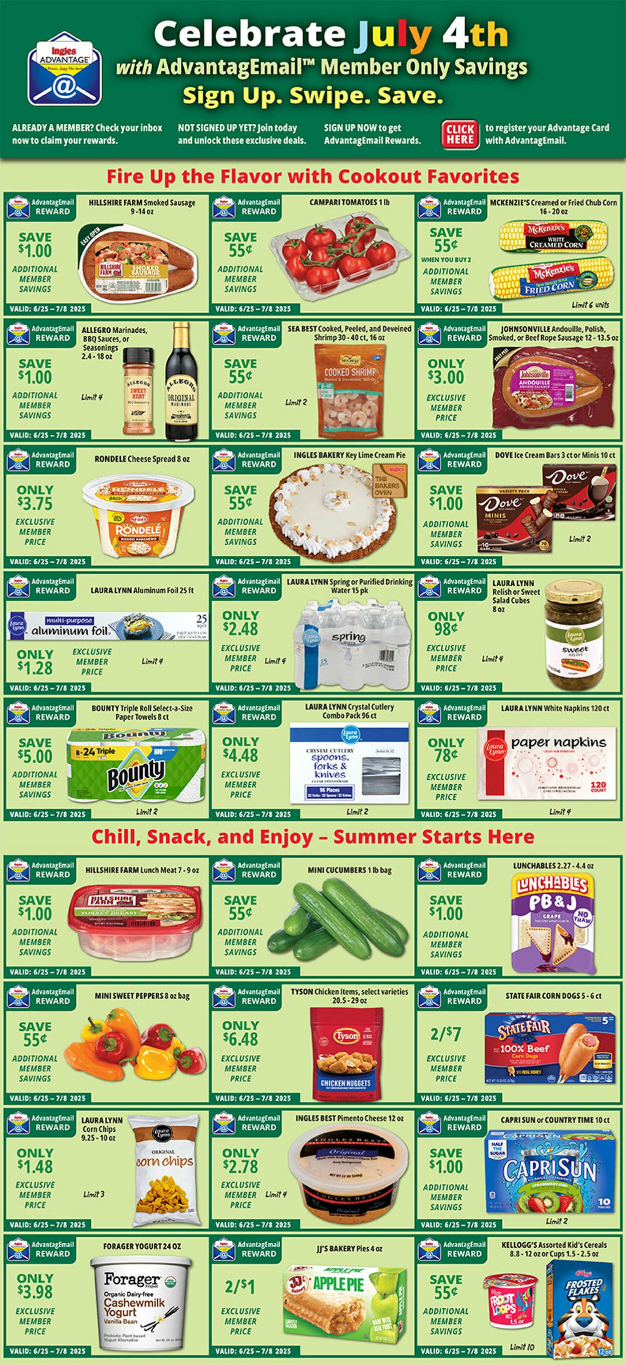 Weekly ad Ingles 06/25/2025 - 07/01/2025