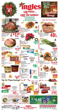 Weekly ad Ingles 12/18/2024 - 12/24/2024