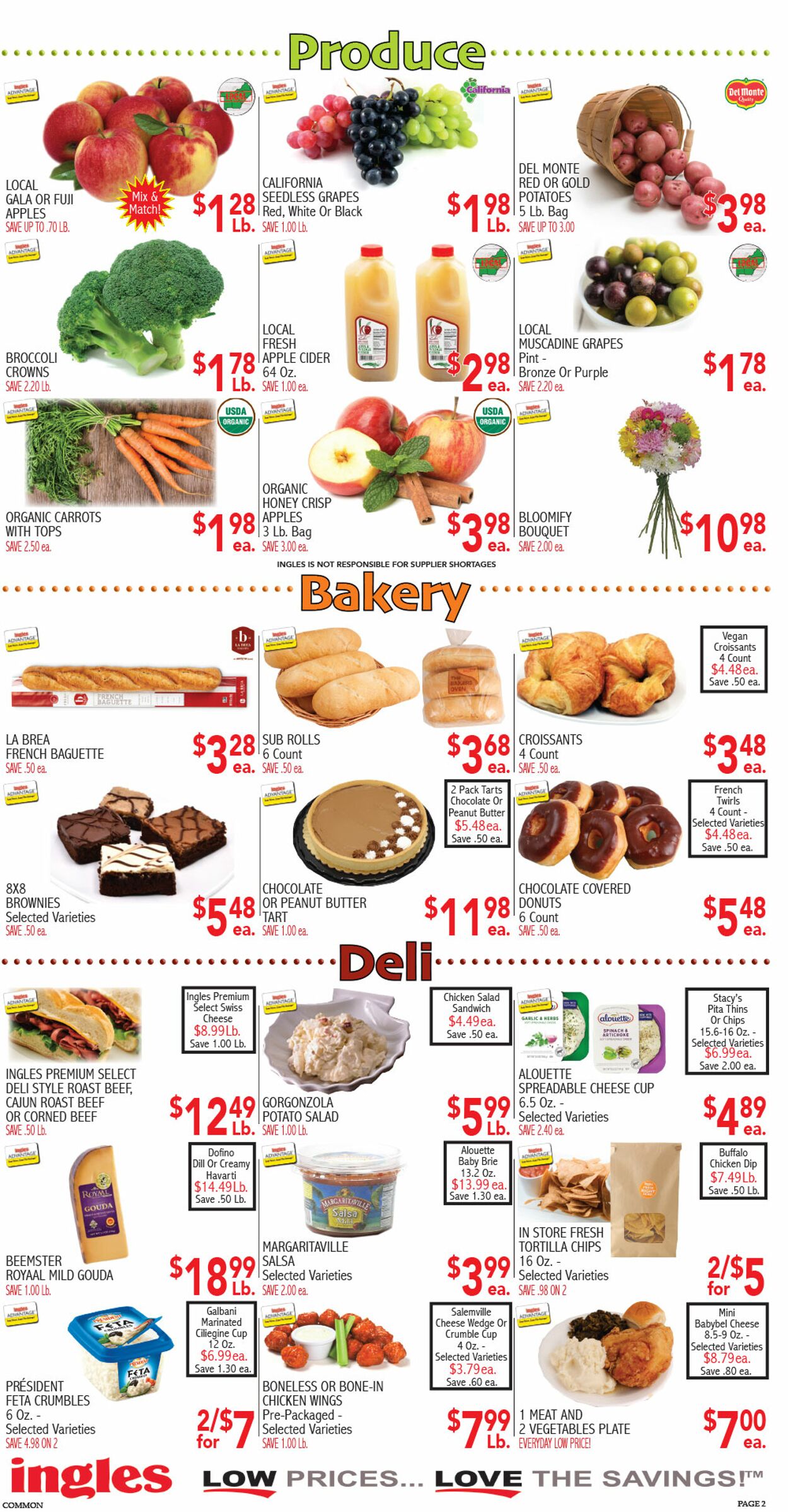 Weekly ad Ingles 09/11/2024 - 09/17/2024