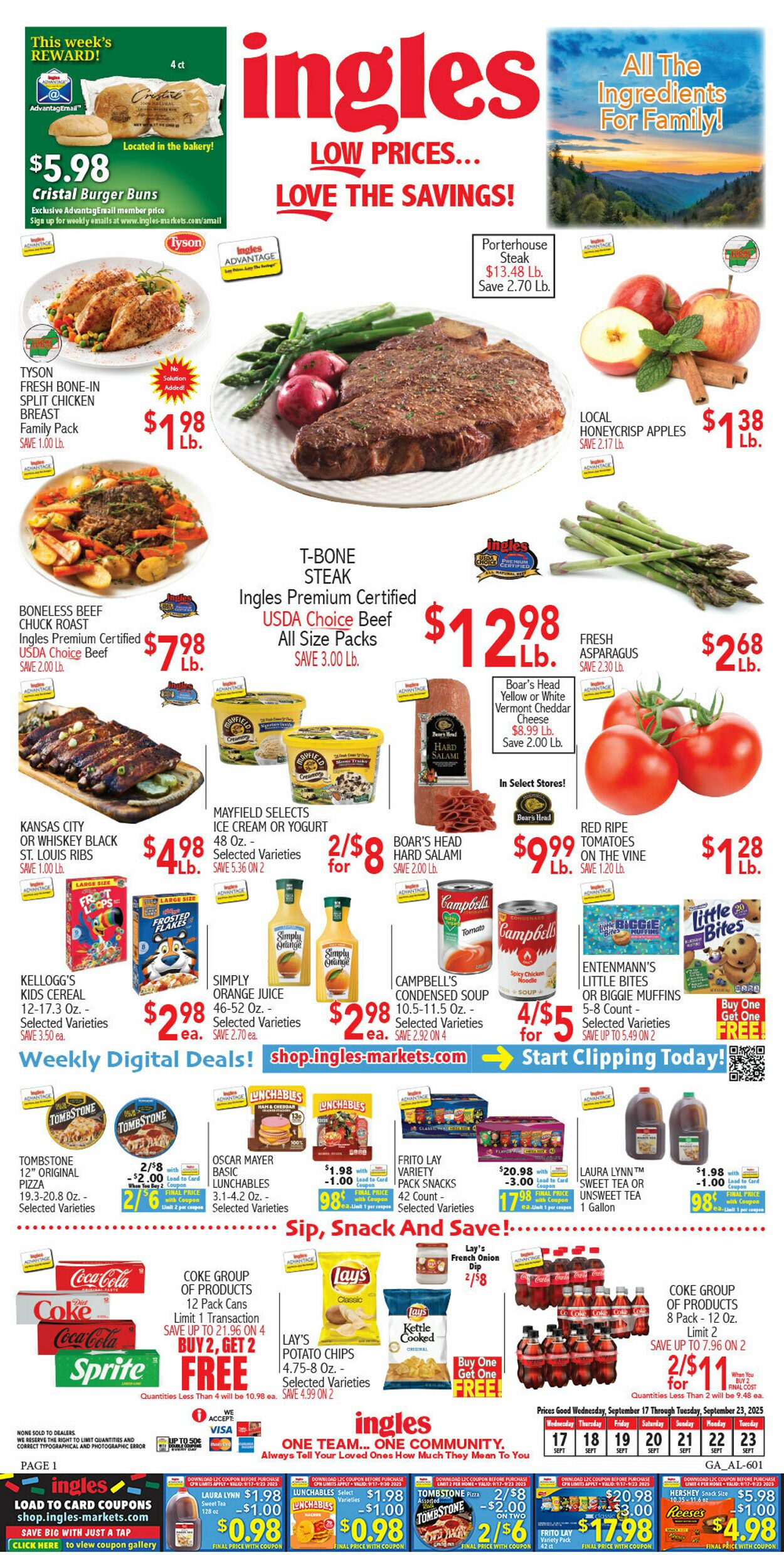 Weekly ad Ingles 09/17/2025 - 09/23/2025