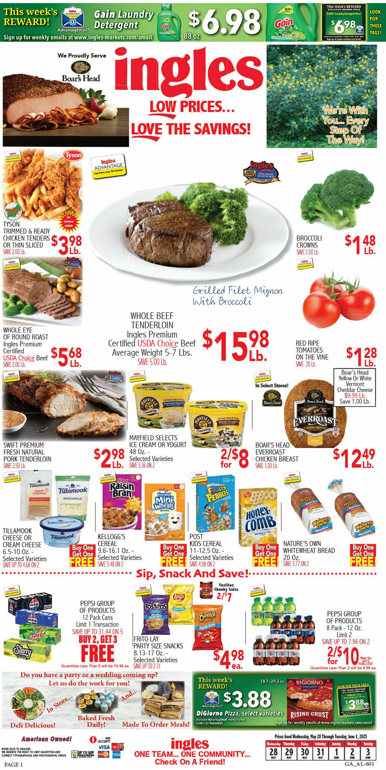 Weekly ad Ingles 05/28/2025 - 06/03/2025