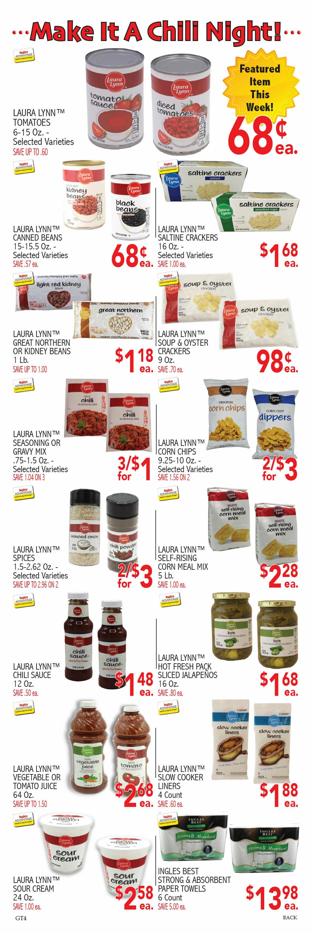 Weekly ad Ingles 10/01/2025 - 10/07/2025