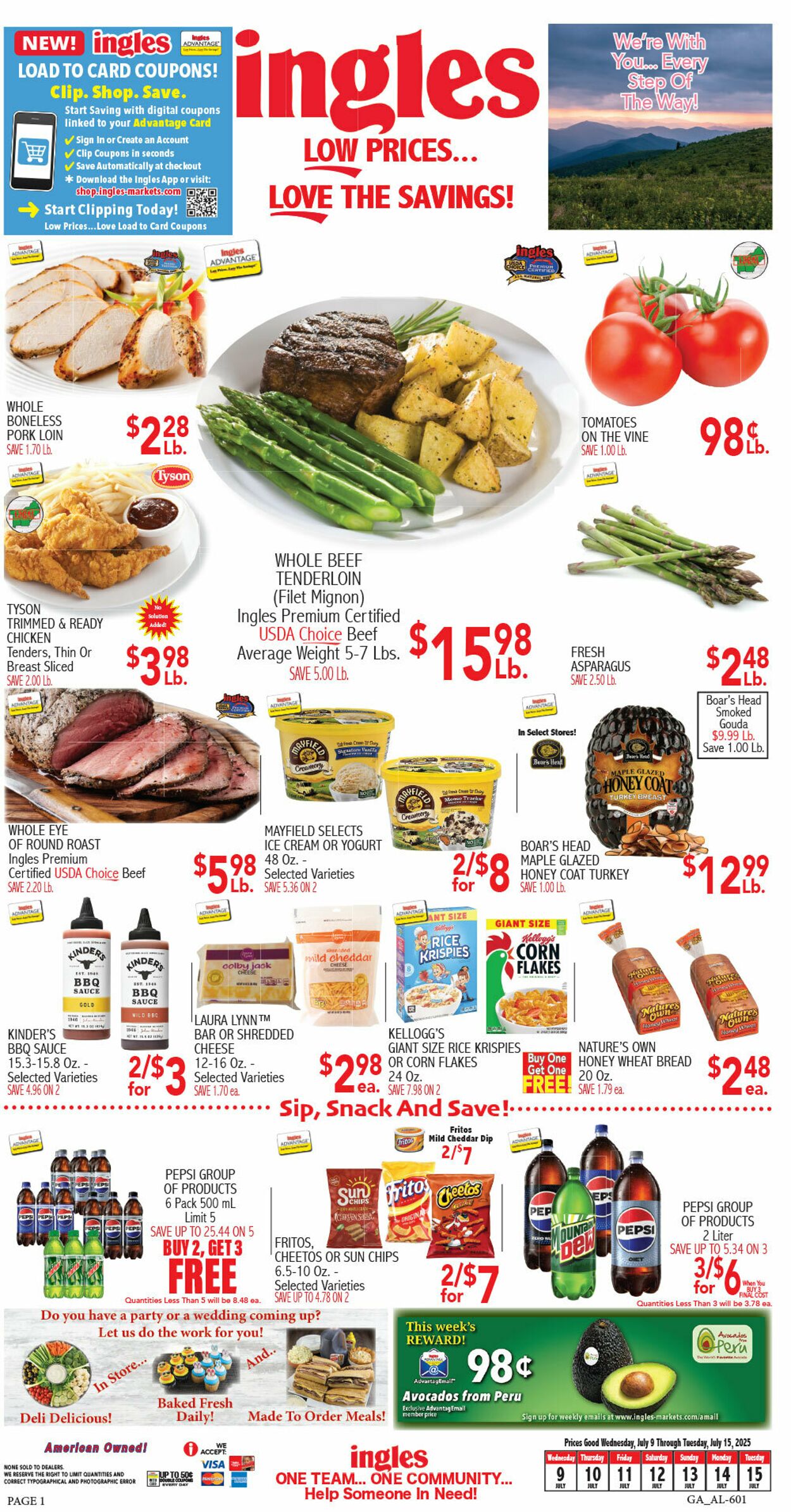 Weekly ad Ingles 07/09/2025 - 07/15/2025