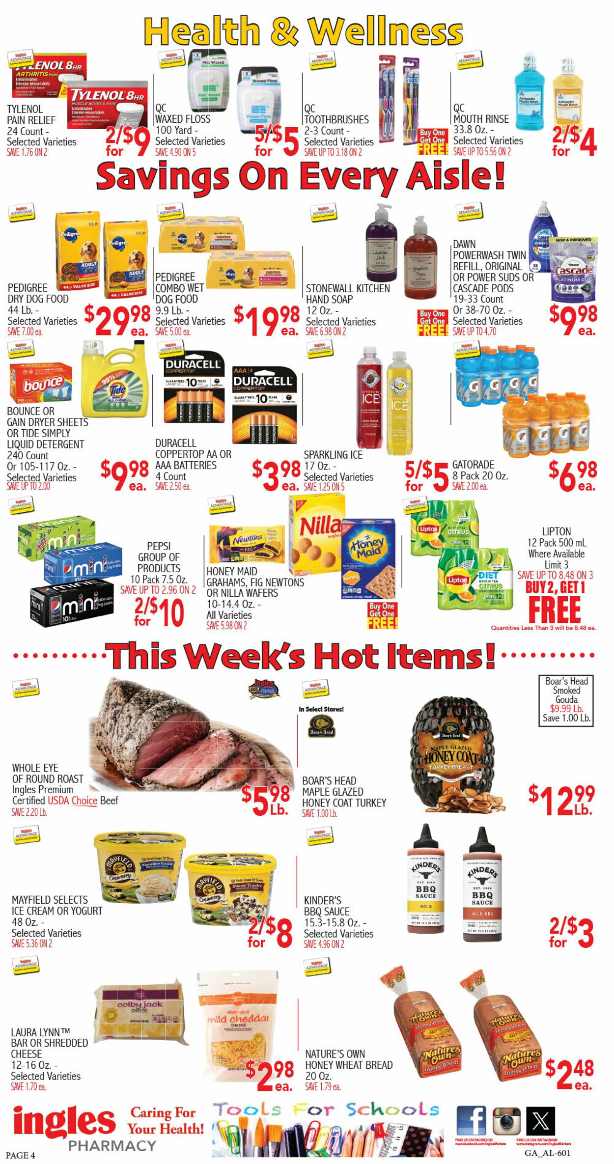 Weekly ad Ingles 07/09/2025 - 07/15/2025