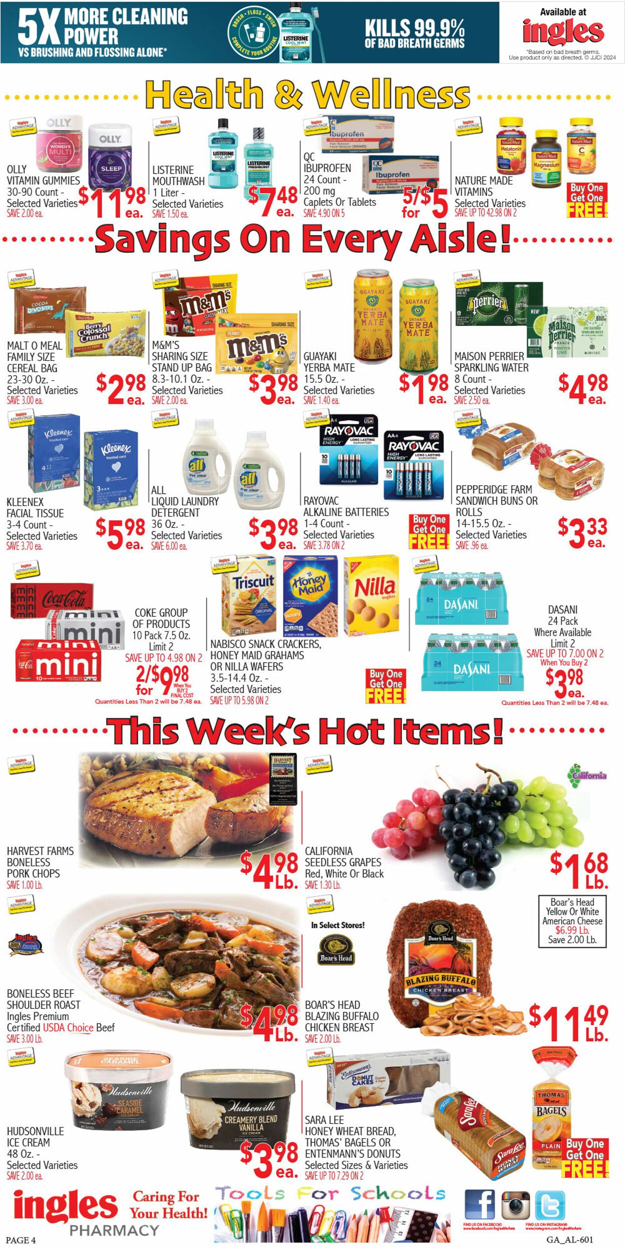 Weekly ad Ingles 08/14/2024 - 08/20/2024