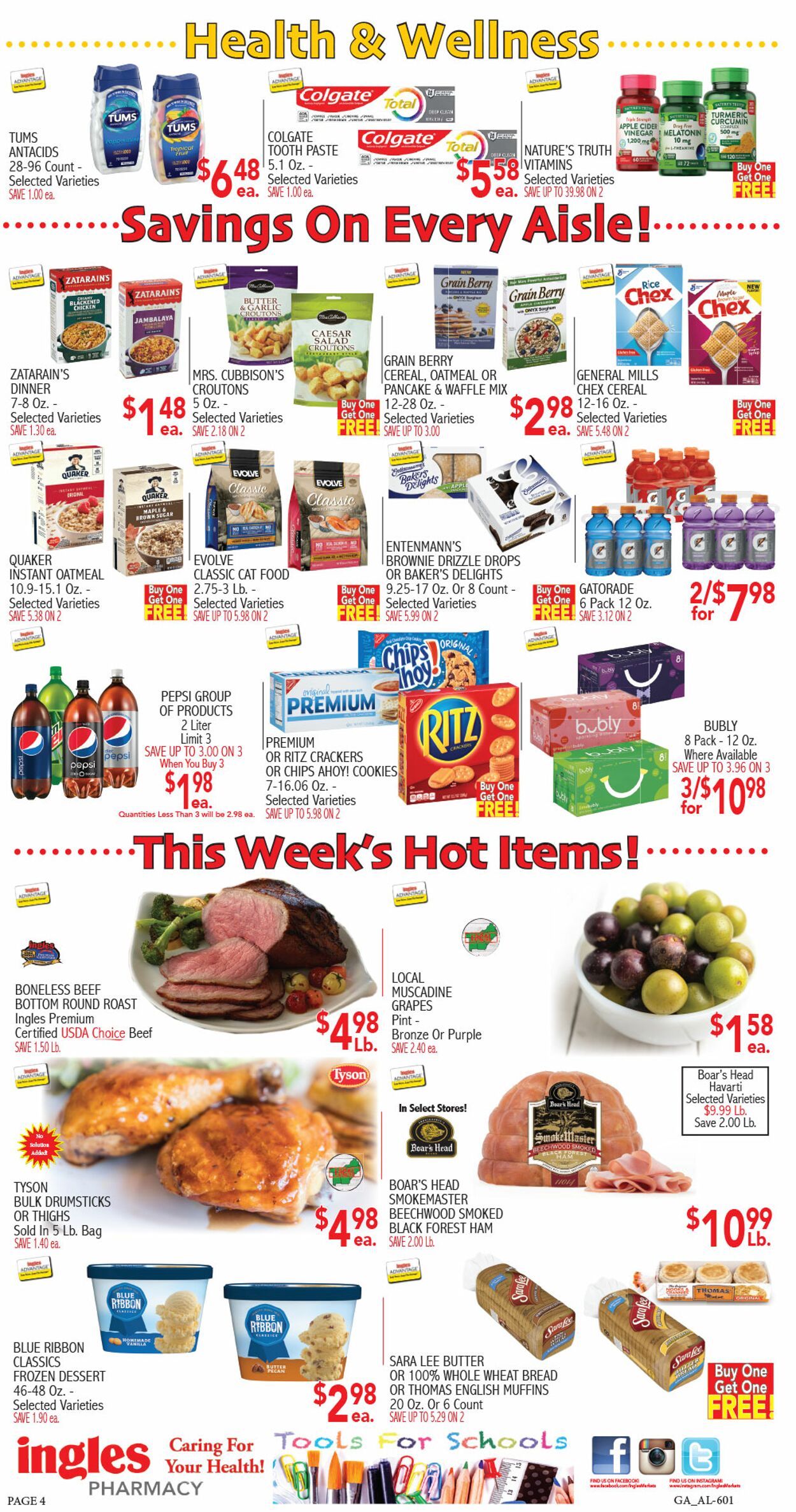 Weekly ad Ingles 09/04/2024 - 09/10/2024