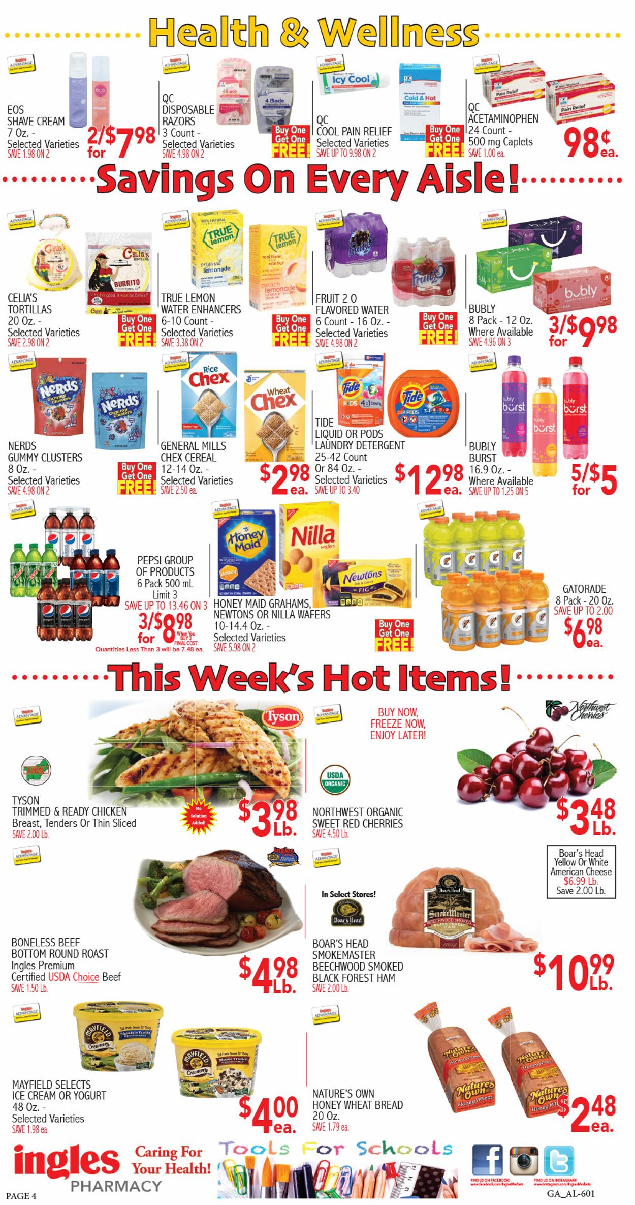 Weekly ad Ingles 07/10/2024 - 07/16/2024