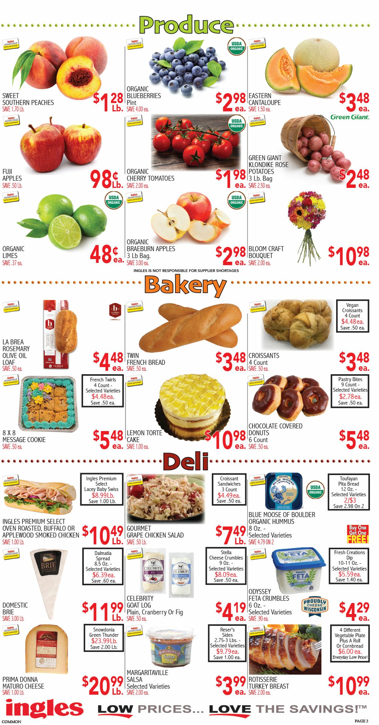 Weekly ad Ingles 07/10/2024 - 07/16/2024