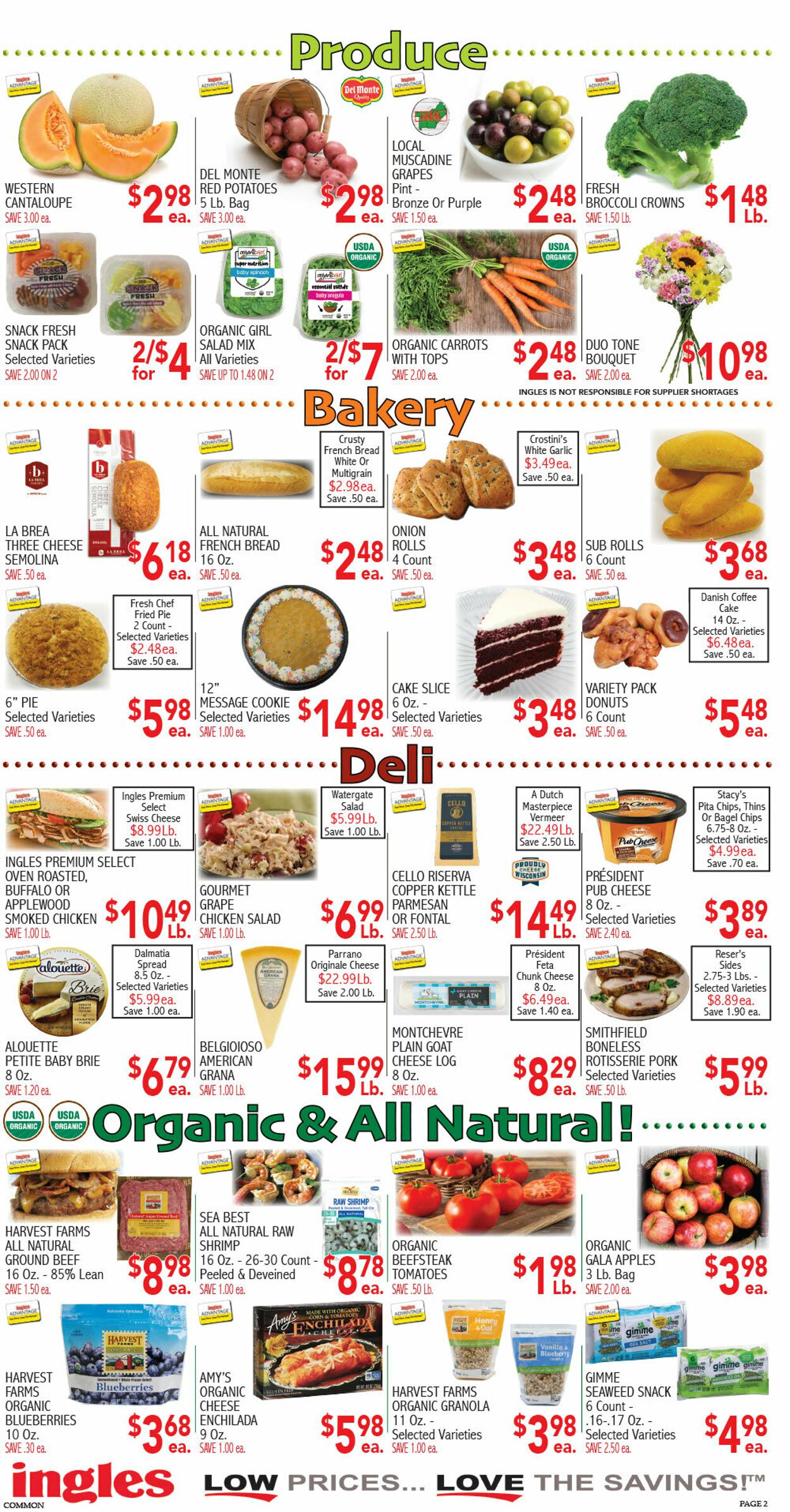 Weekly ad Ingles 08/20/2025 - 08/26/2025