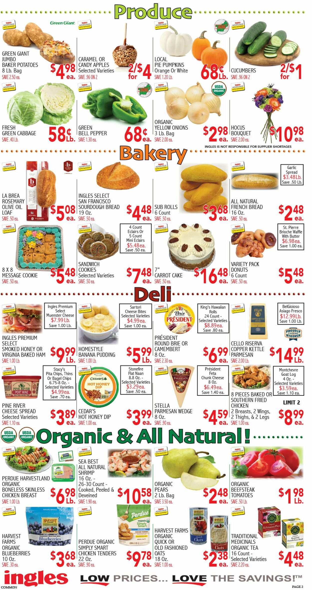 Weekly ad Ingles 10/22/2025 - 10/28/2025
