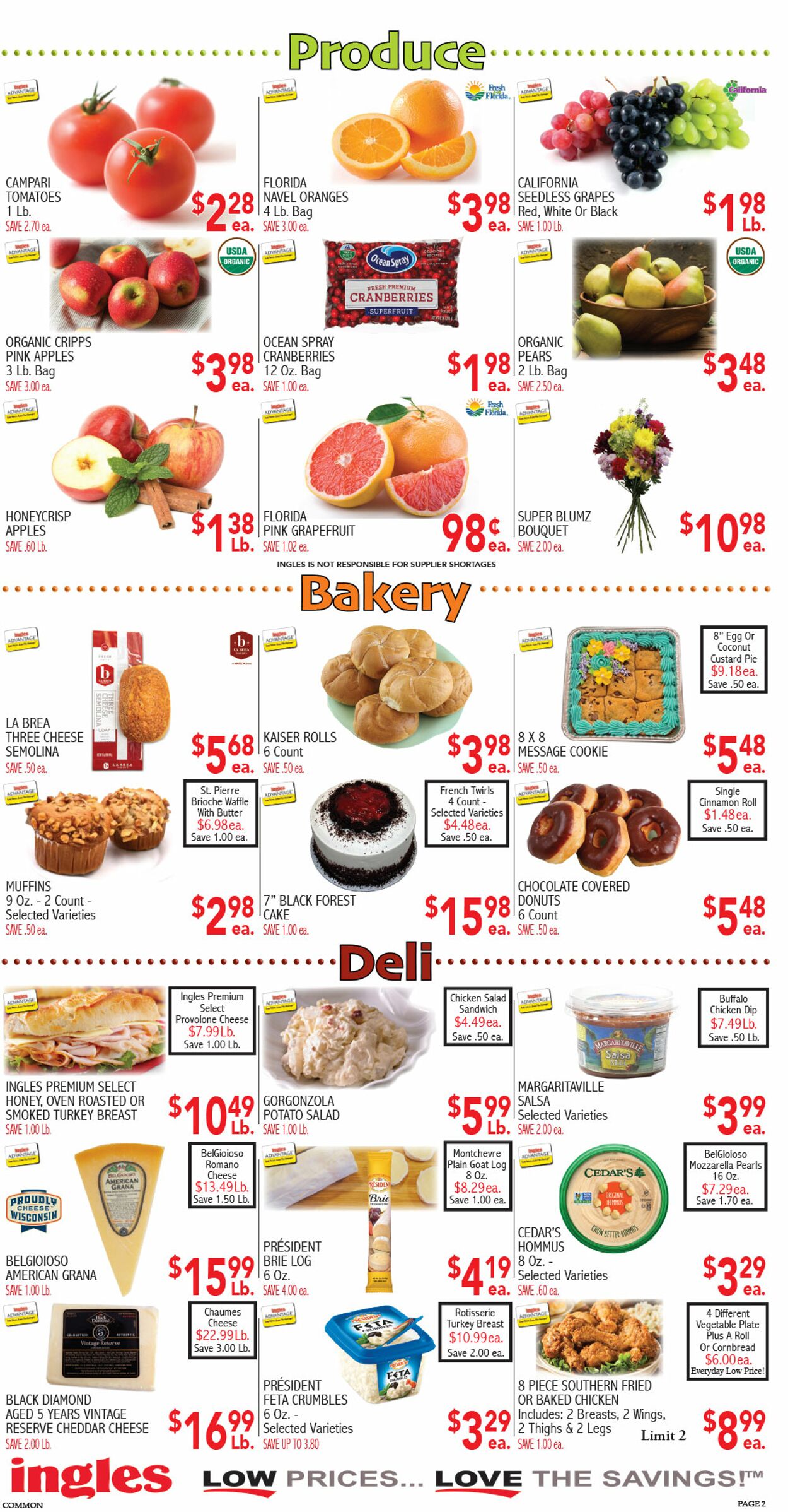 Weekly ad Ingles 11/13/2024 - 11/19/2024