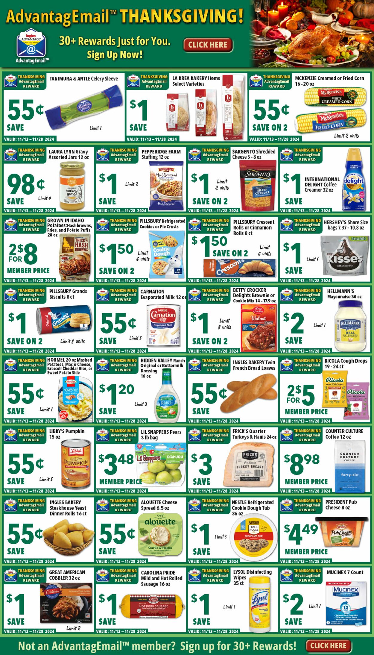 Weekly ad Ingles 11/13/2024 - 11/19/2024