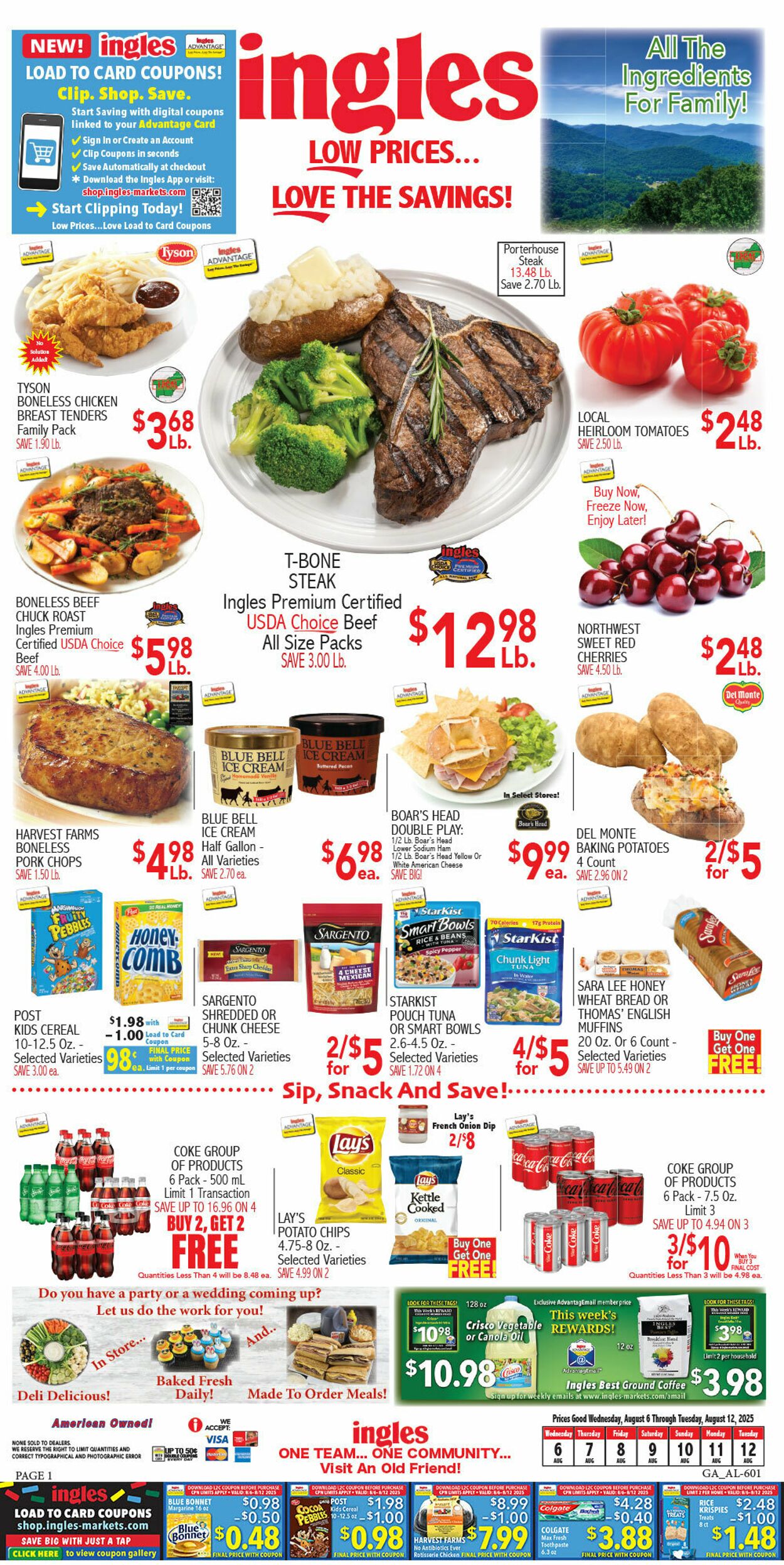 Weekly ad Ingles 08/06/2025 - 08/12/2025