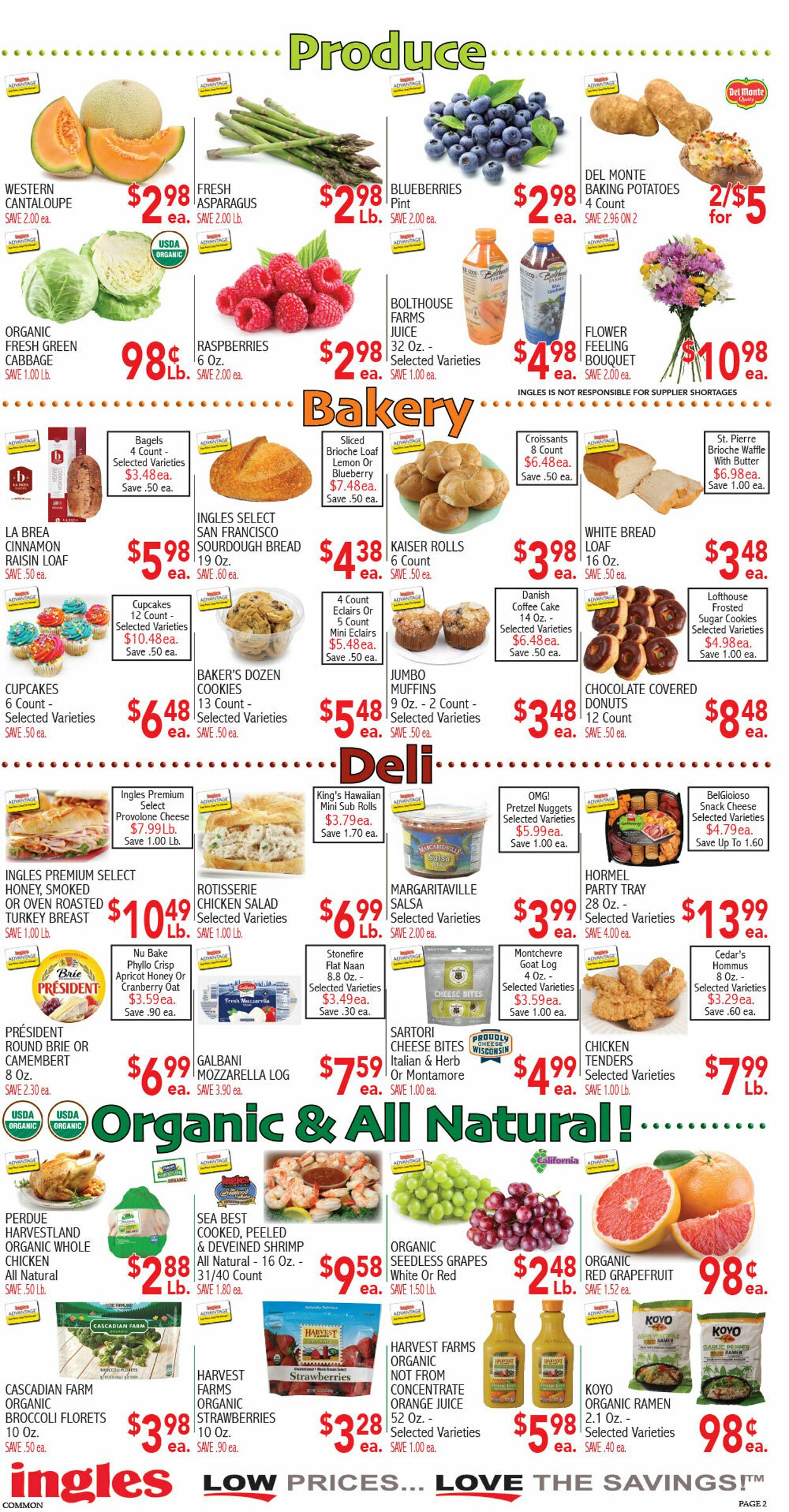 Weekly ad Ingles 08/06/2025 - 08/12/2025