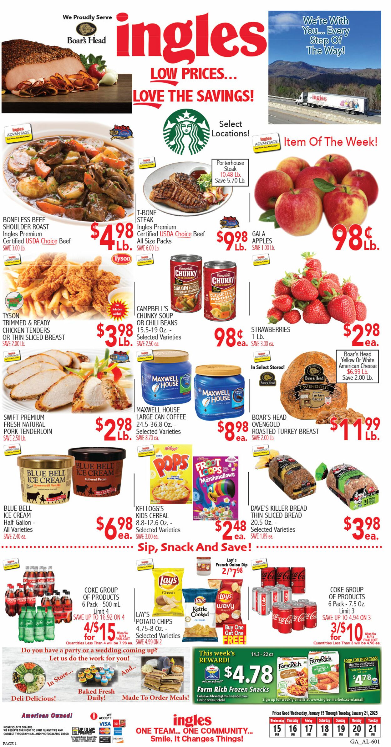 Weekly ad Ingles 01/15/2025 - 01/21/2025