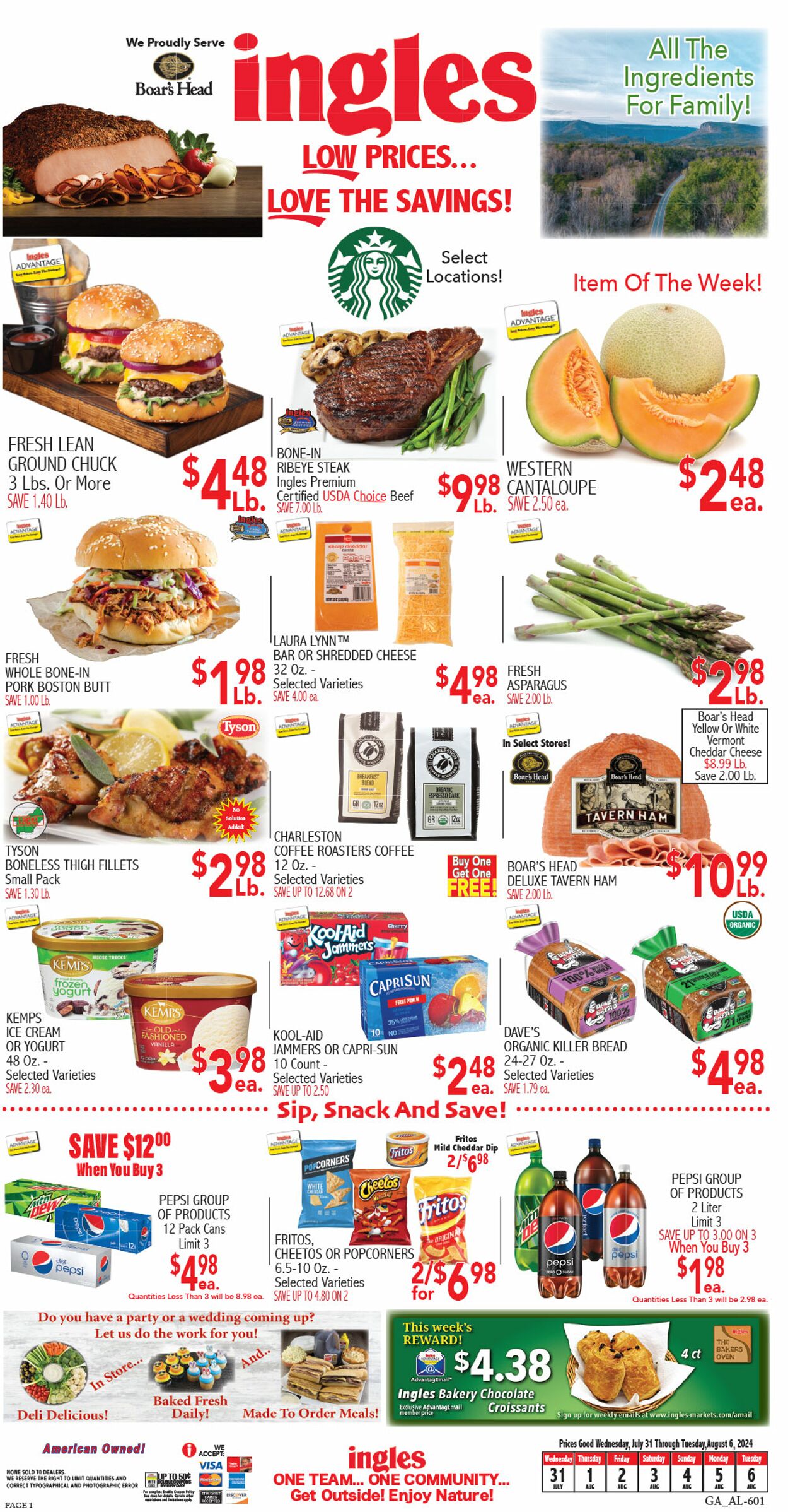 Weekly ad Ingles 07/31/2024 - 08/06/2024