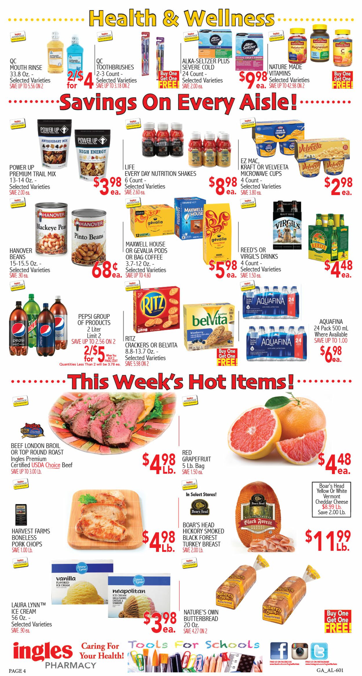 Weekly ad Ingles 01/01/2025 - 01/07/2025