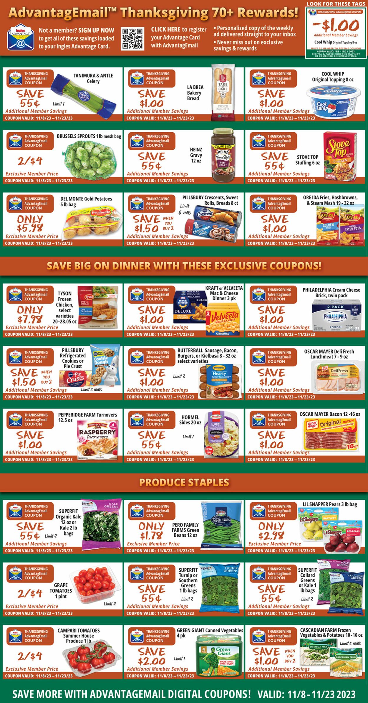 Weekly ad Ingles 11/15/2023 - 11/23/2023