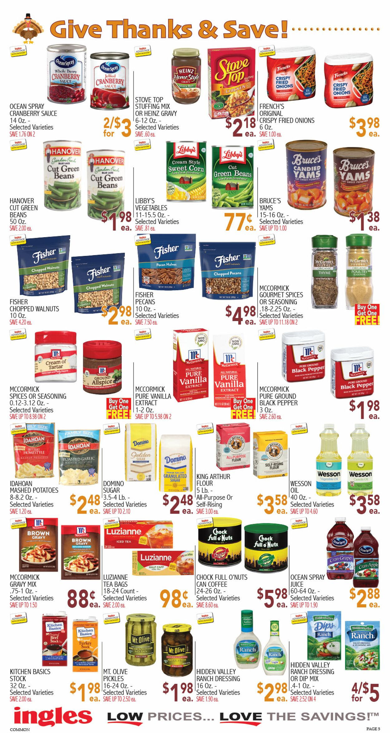 Weekly ad Ingles 11/15/2023 - 11/23/2023