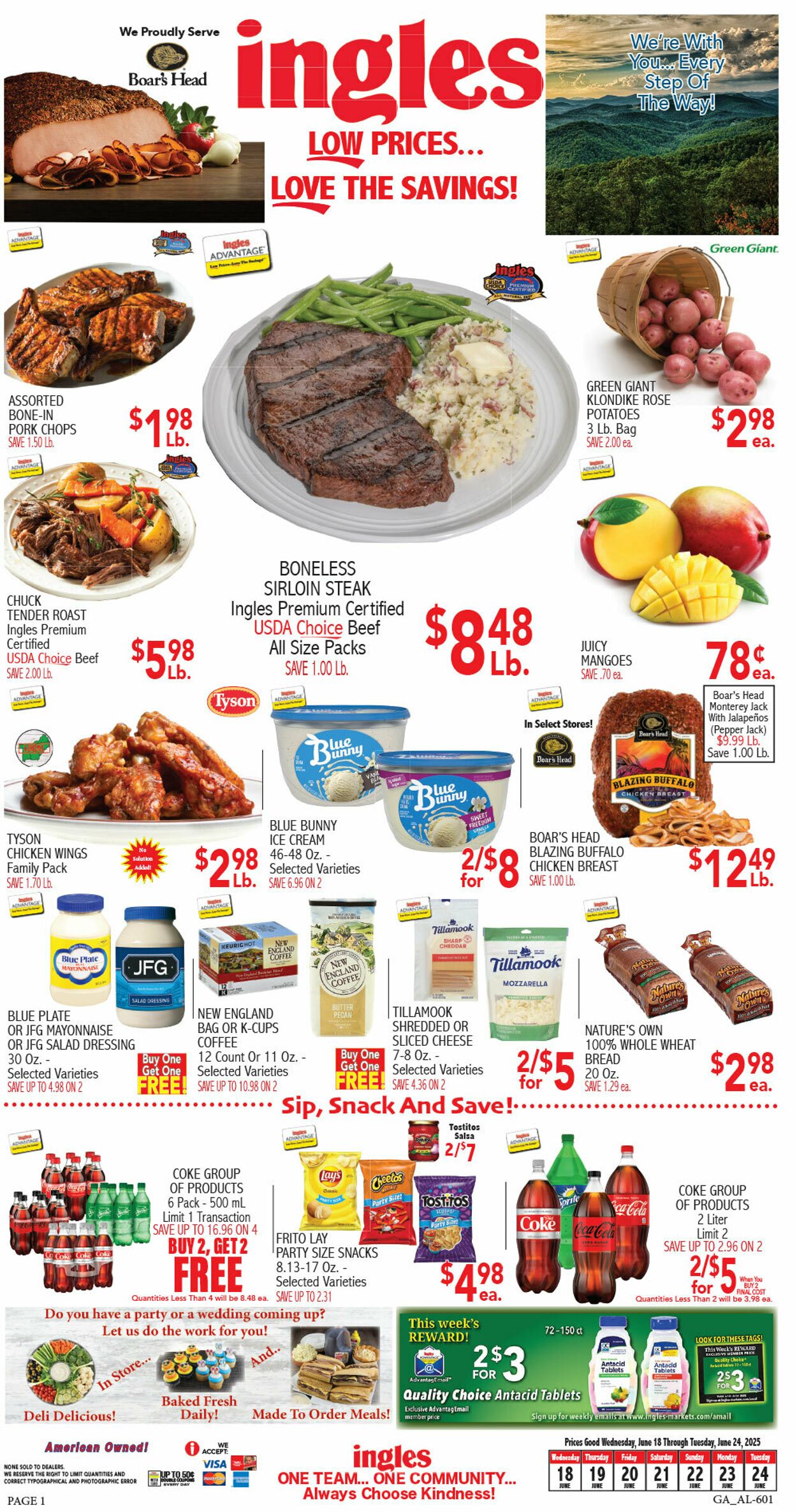 Weekly ad Ingles 06/18/2025 - 06/24/2025