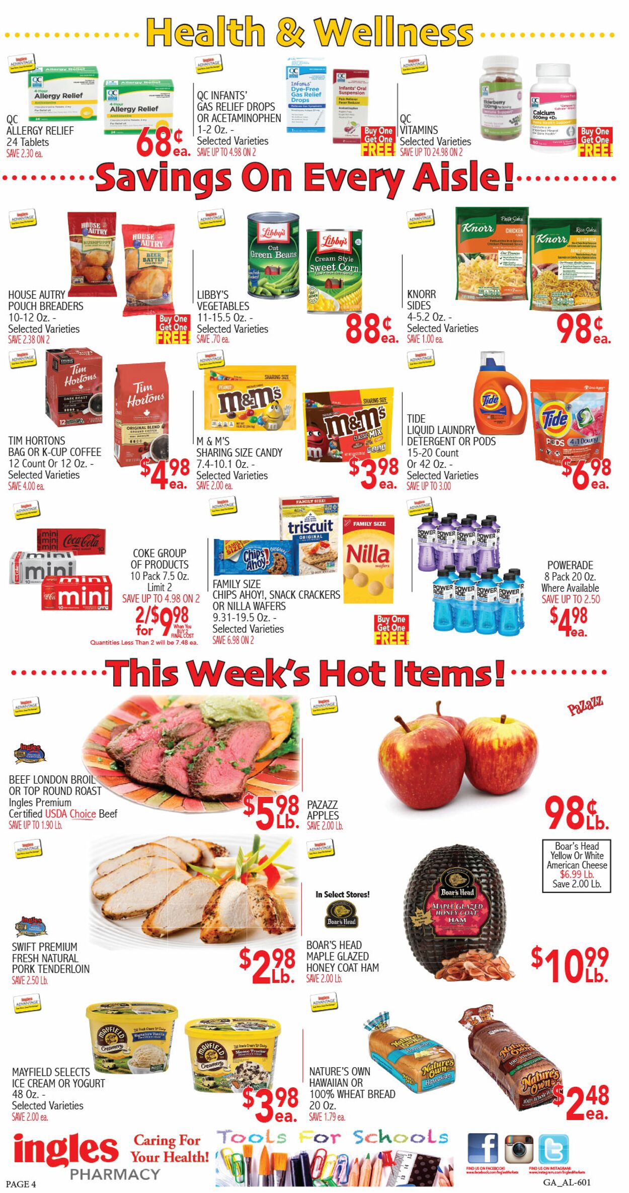 Weekly ad Ingles 07/24/2024 - 07/30/2024