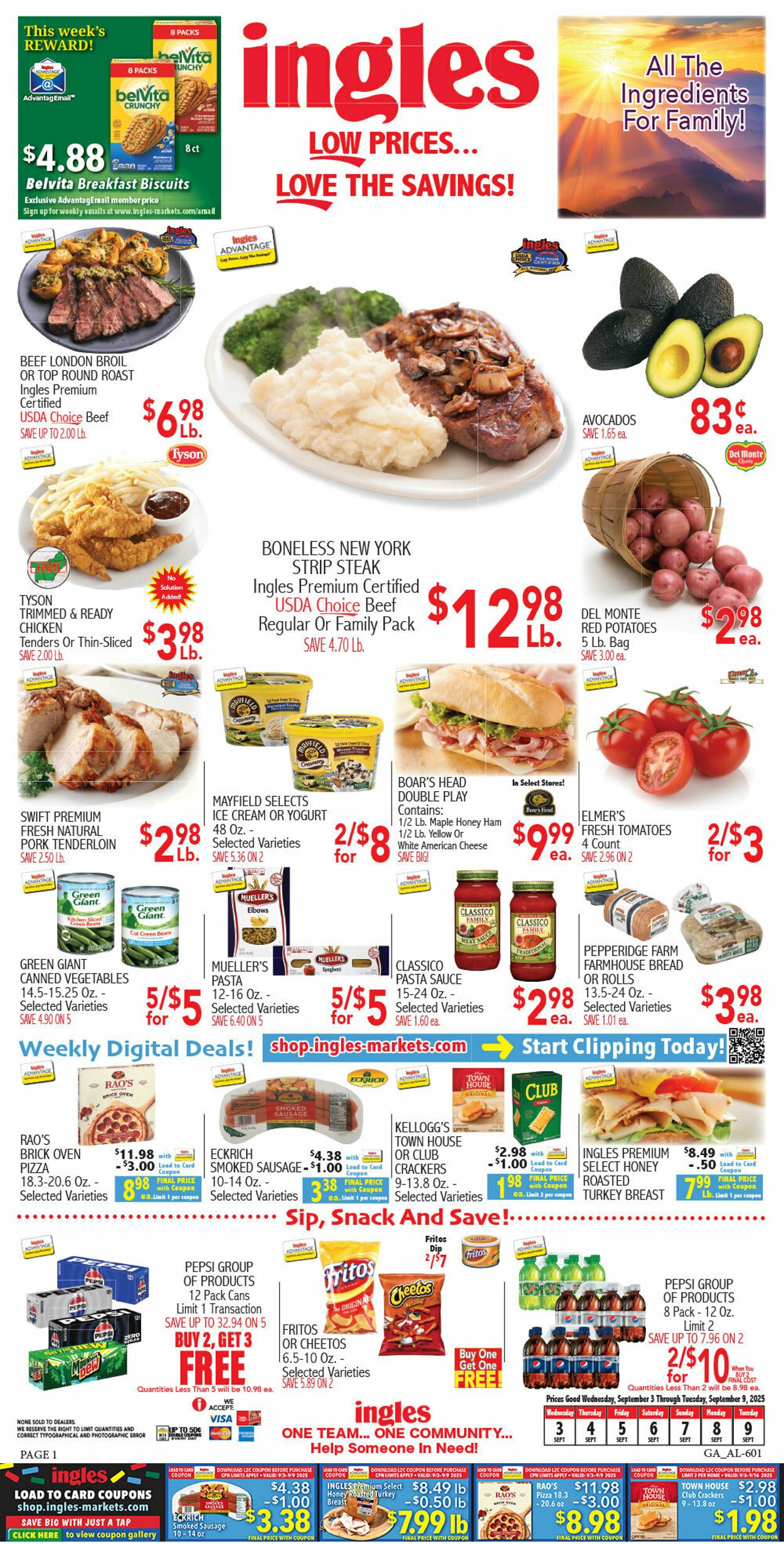 Weekly ad Ingles 09/03/2025 - 09/09/2025