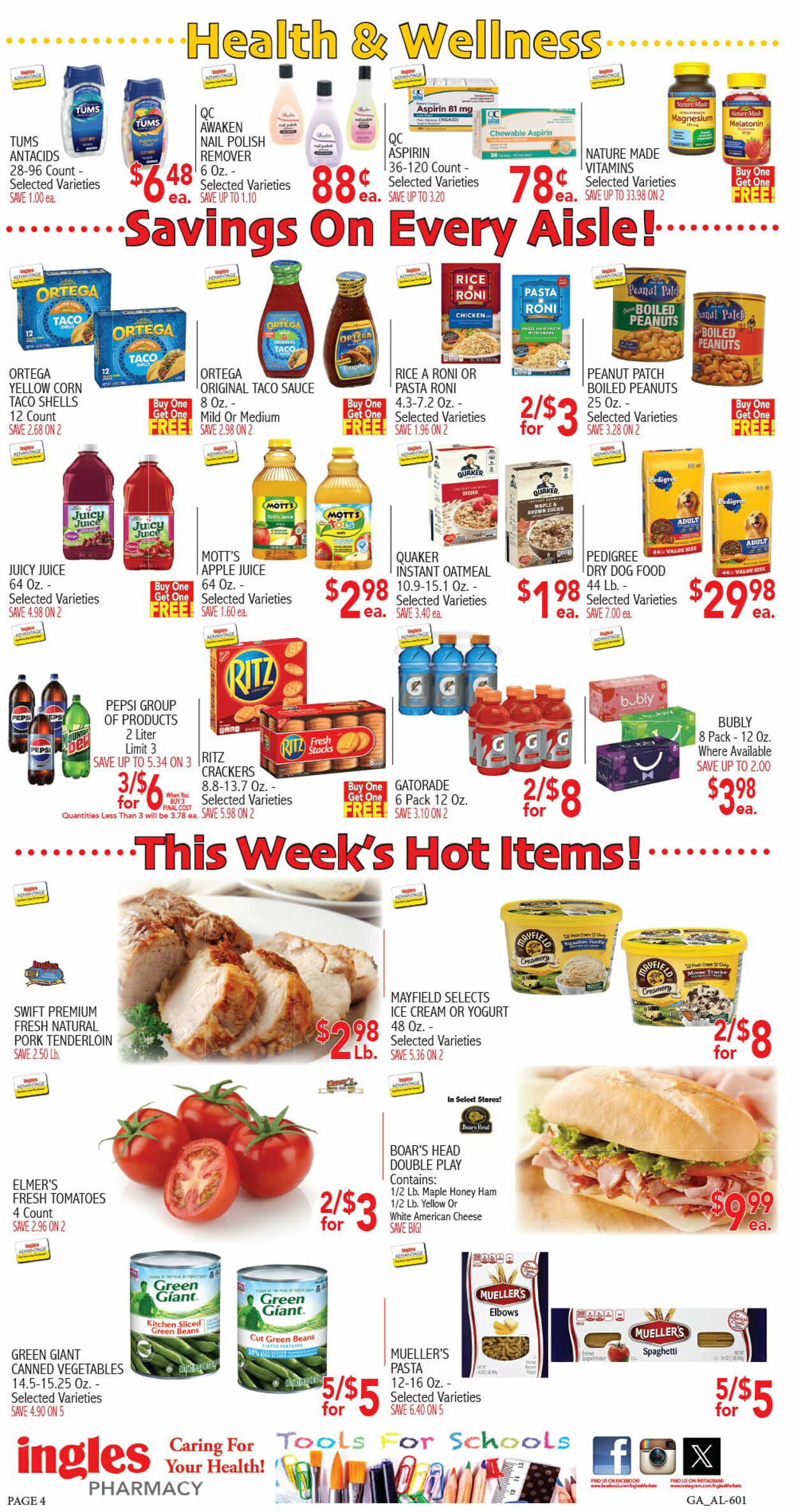 Weekly ad Ingles 09/03/2025 - 09/09/2025