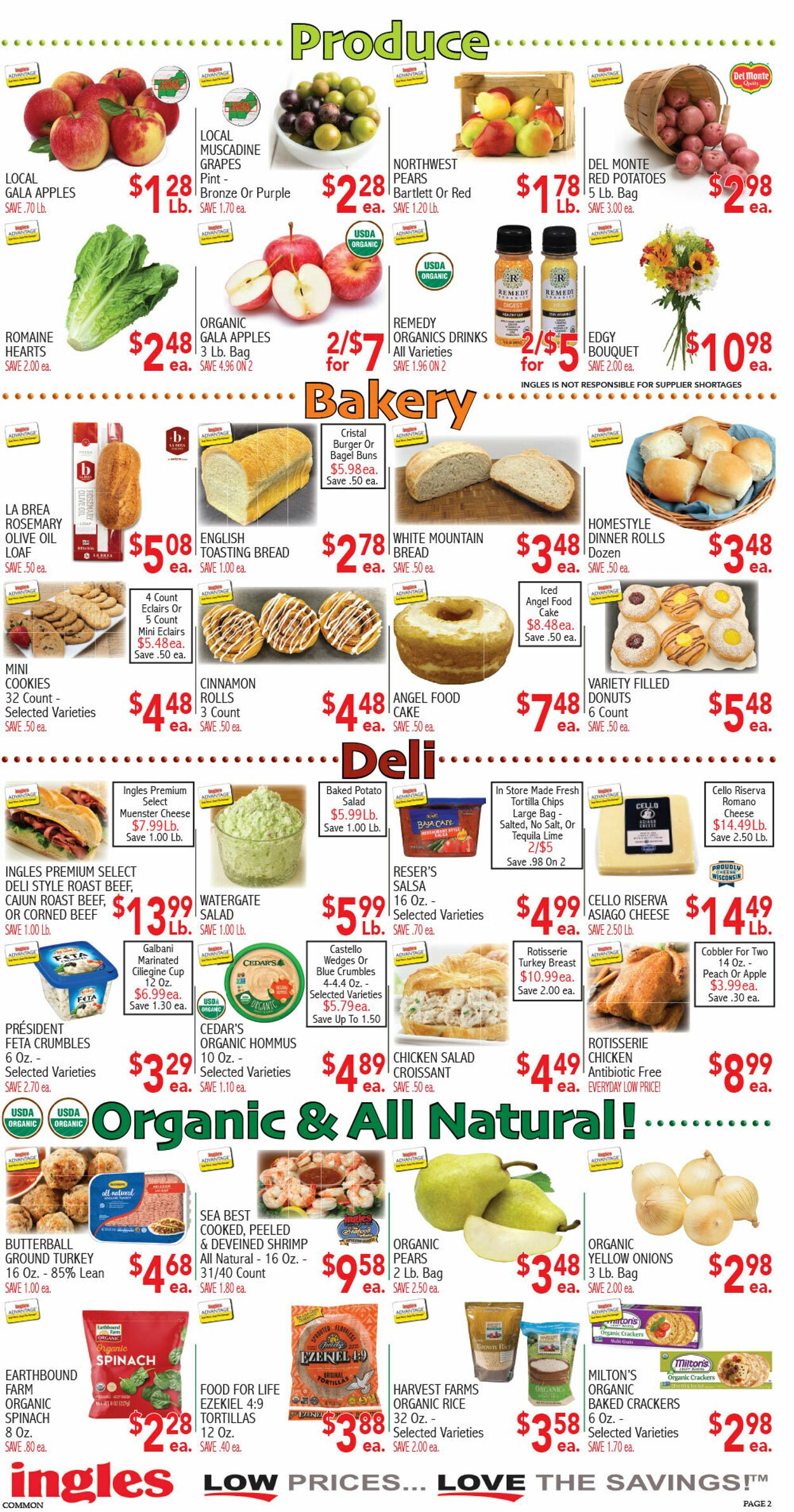 Weekly ad Ingles 09/03/2025 - 09/09/2025