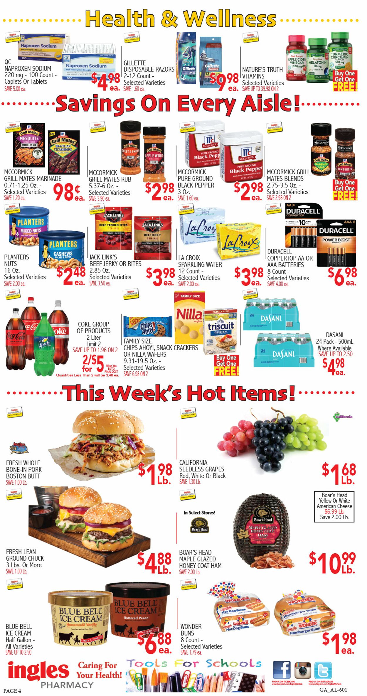 Weekly ad Ingles 08/28/2024 - 09/03/2024