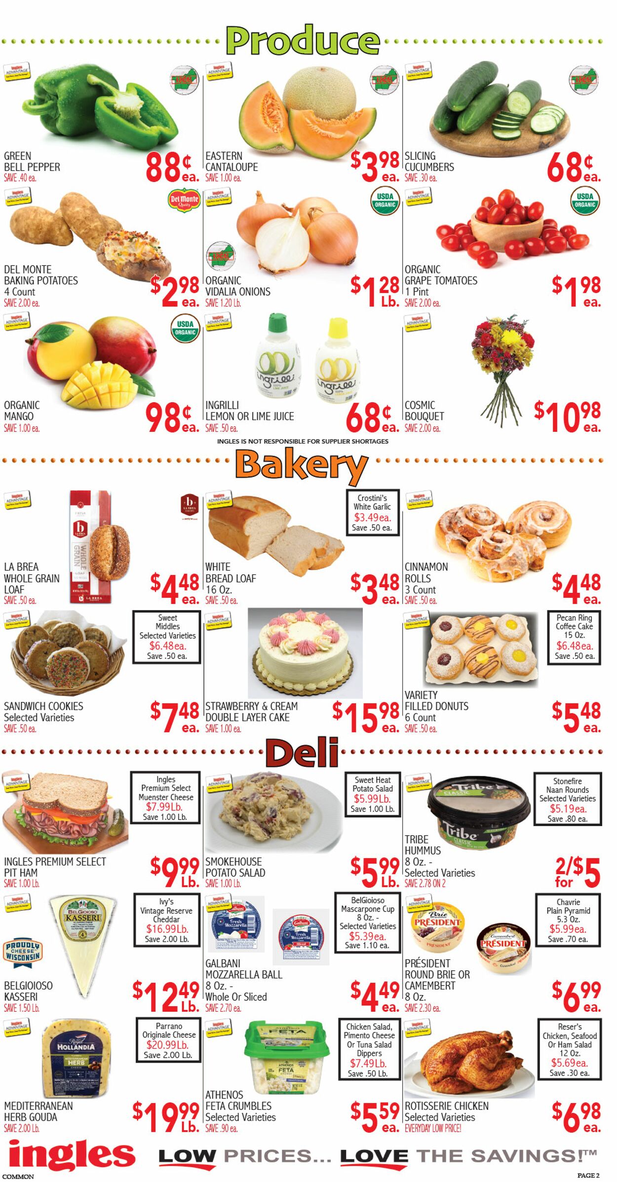 Weekly ad Ingles 07/17/2024 - 07/23/2024