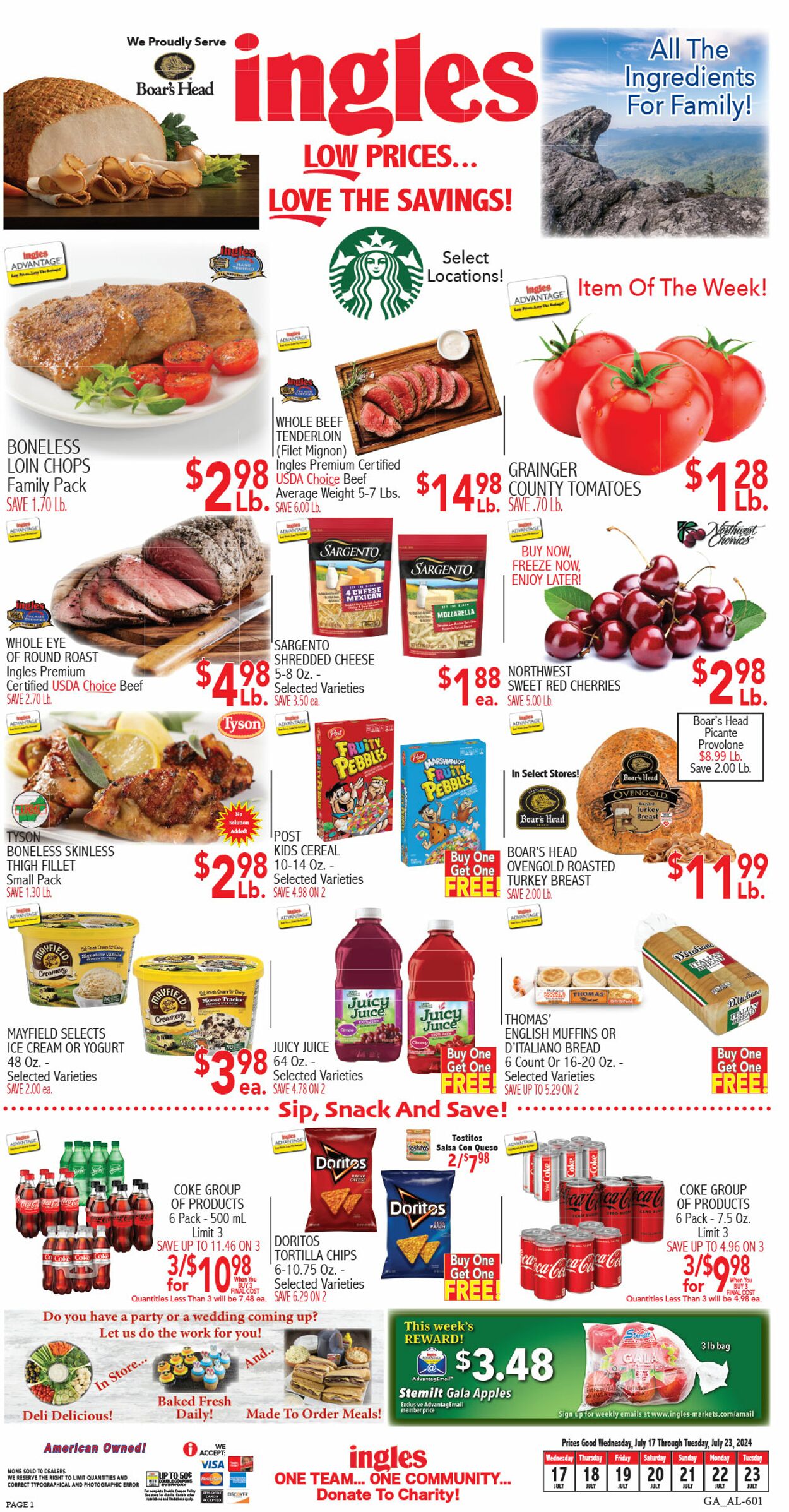 Weekly ad Ingles 07/17/2024 - 07/23/2024