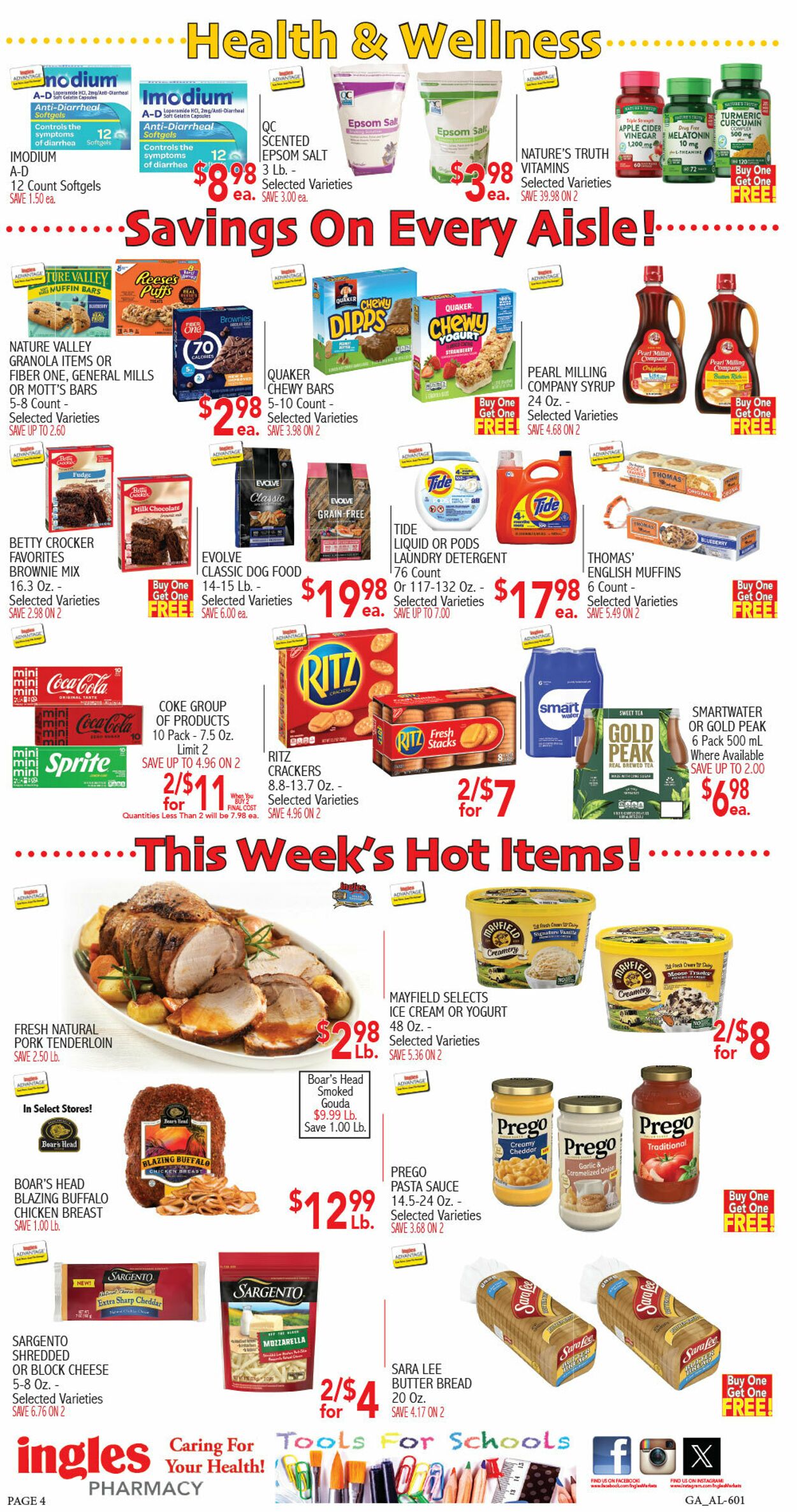 Weekly ad Ingles 10/08/2025 - 10/14/2025