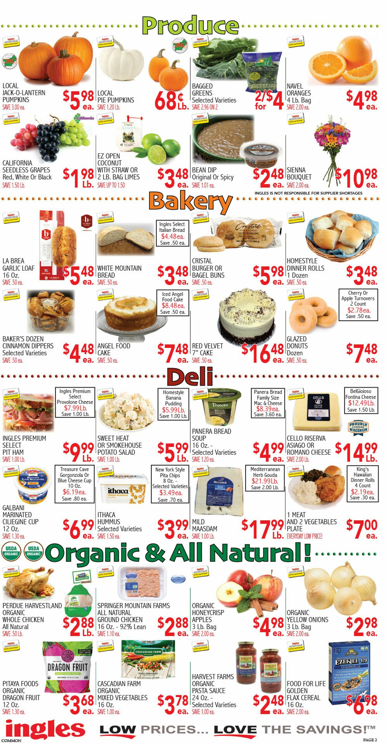 Weekly ad Ingles 10/08/2025 - 10/14/2025