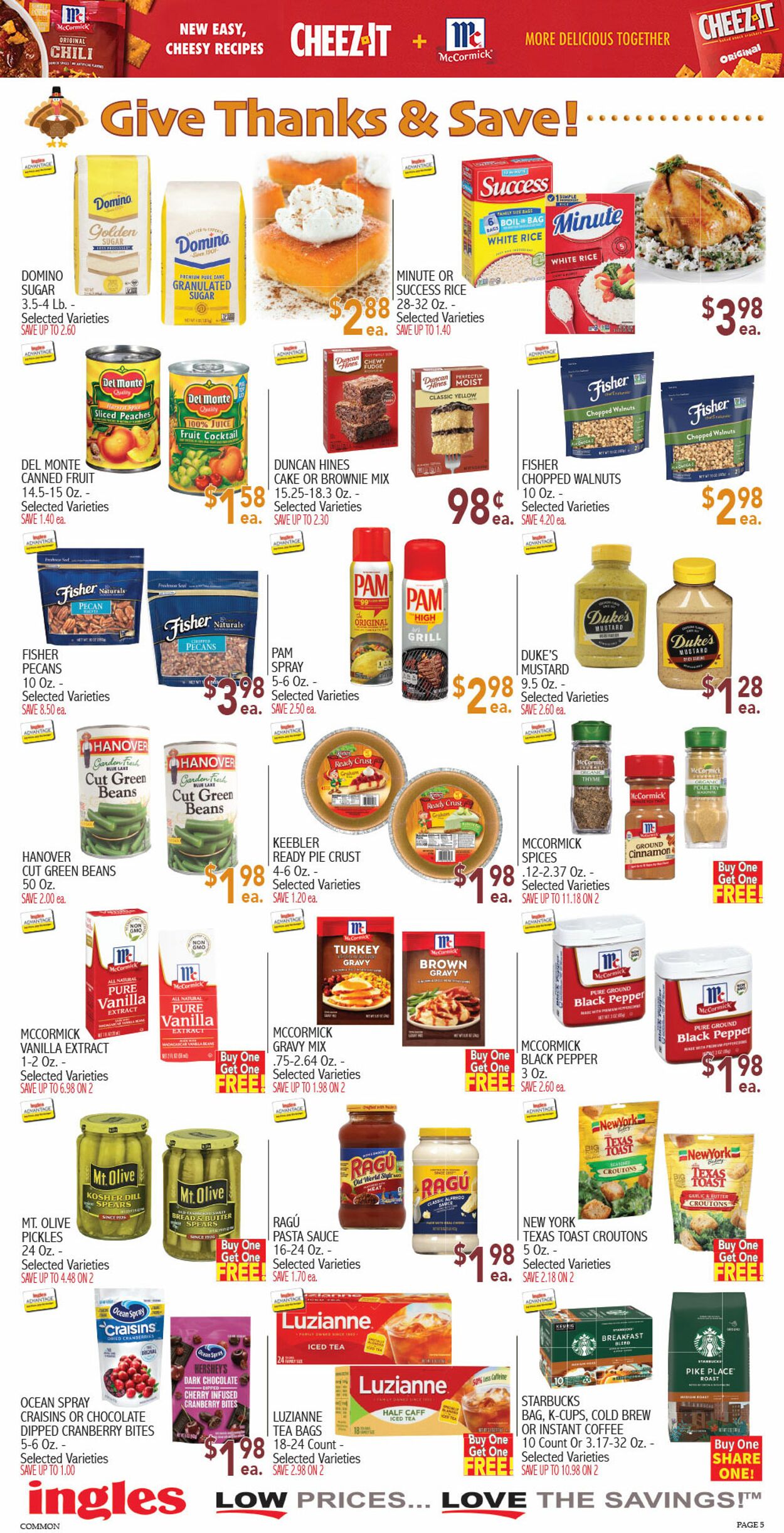 Weekly ad Ingles 11/20/2024 - 11/28/2024