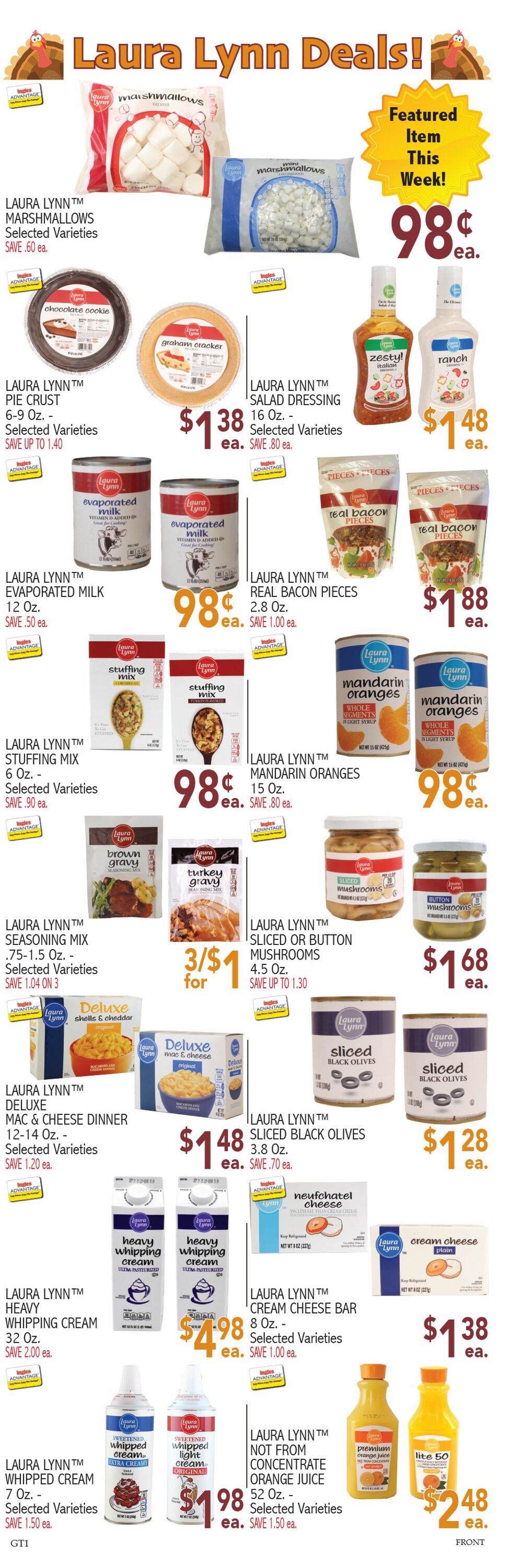 Weekly ad Ingles 11/20/2024 - 11/28/2024