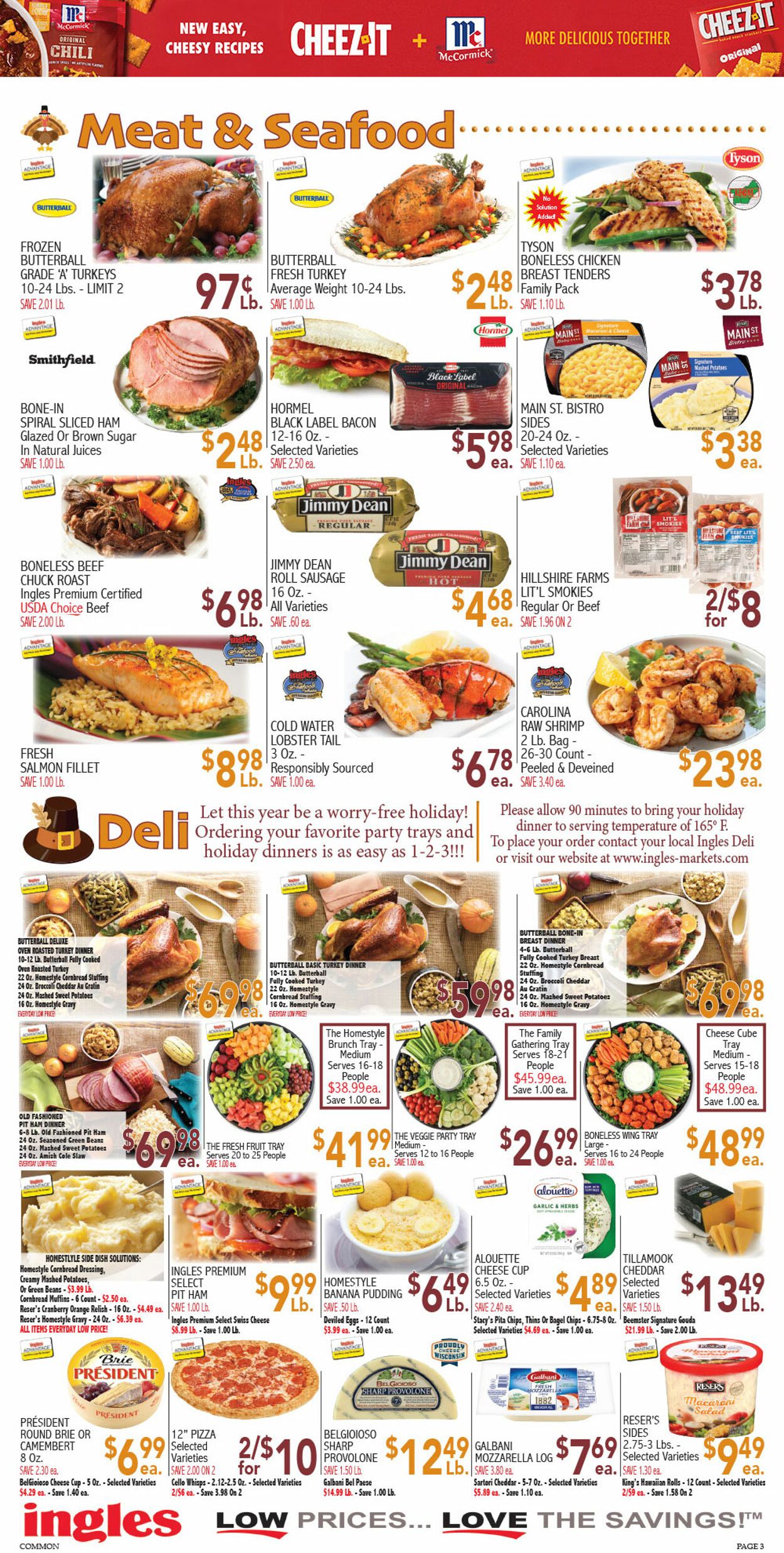 Weekly ad Ingles 11/20/2024 - 11/28/2024