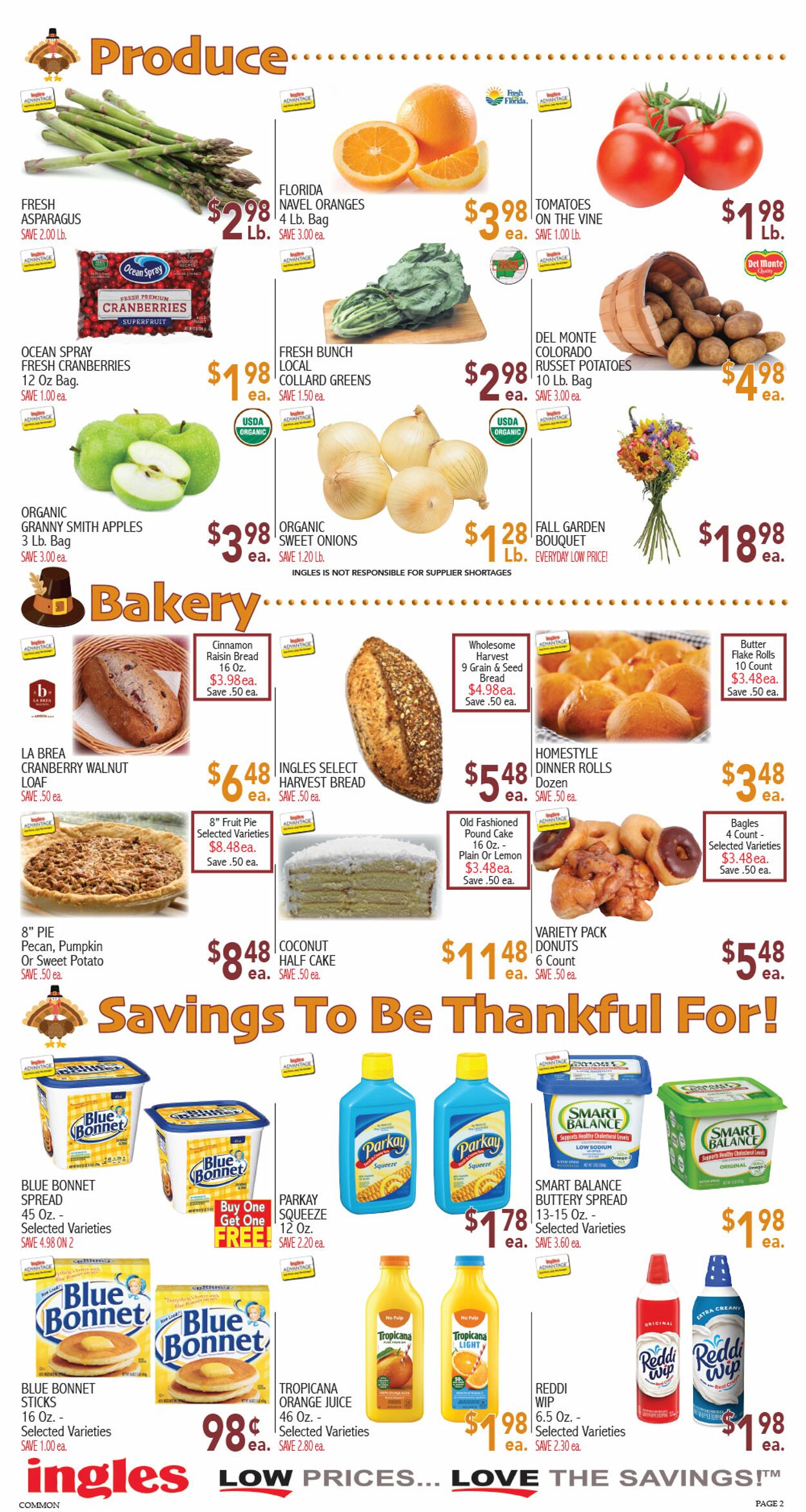 Weekly ad Ingles 11/20/2024 - 11/28/2024