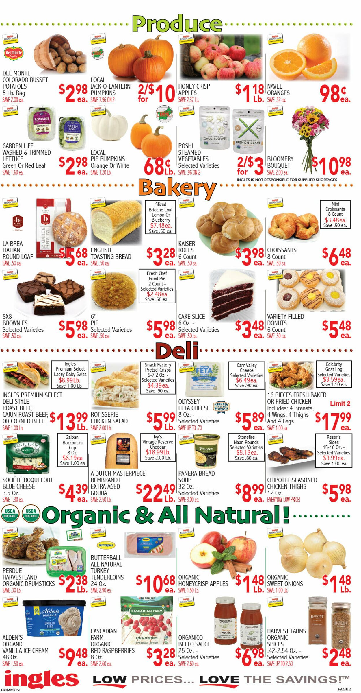 Weekly ad Ingles 10/15/2025 - 10/21/2025