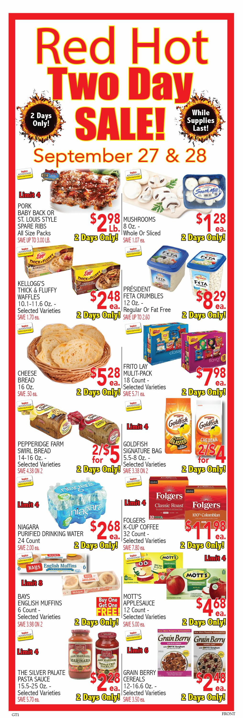 Weekly ad Ingles 09/25/2024 - 10/01/2024