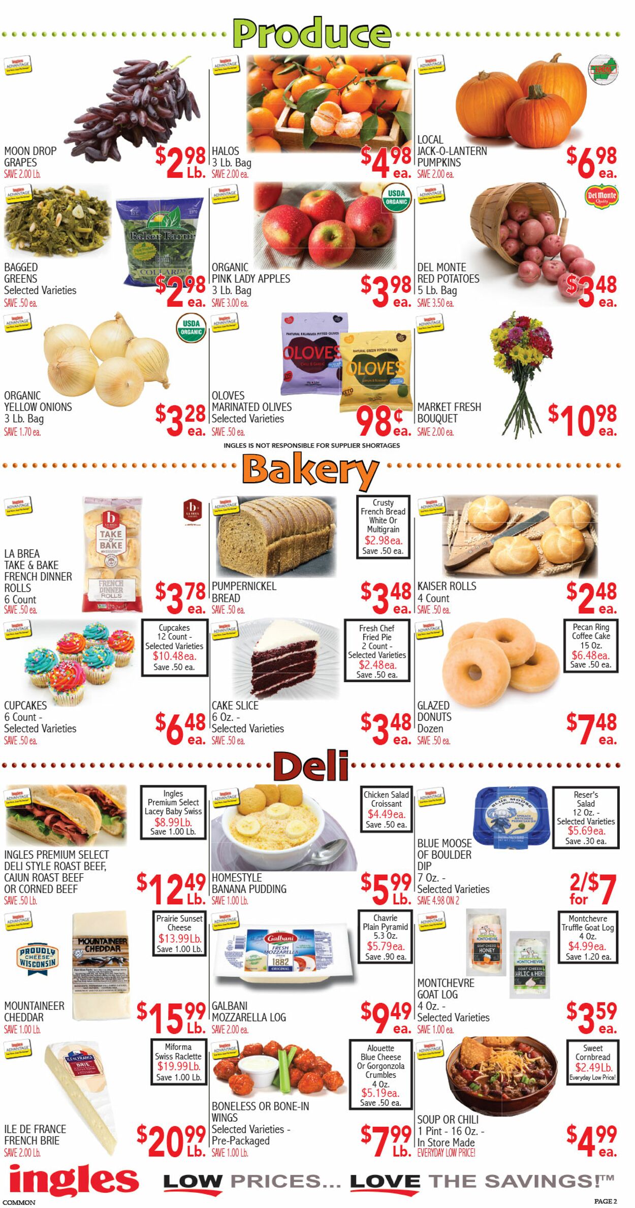 Weekly ad Ingles 09/25/2024 - 10/01/2024