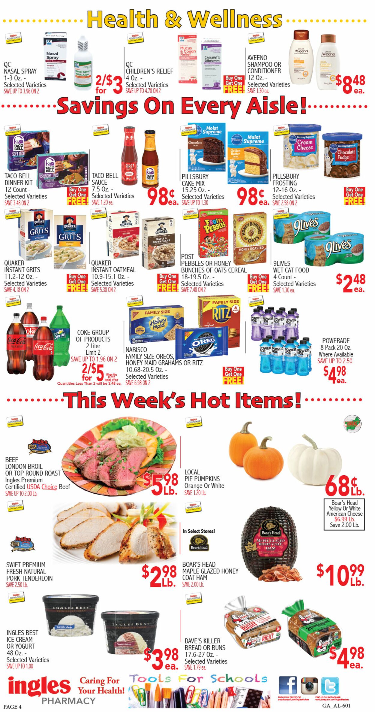 Weekly ad Ingles 09/25/2024 - 10/01/2024